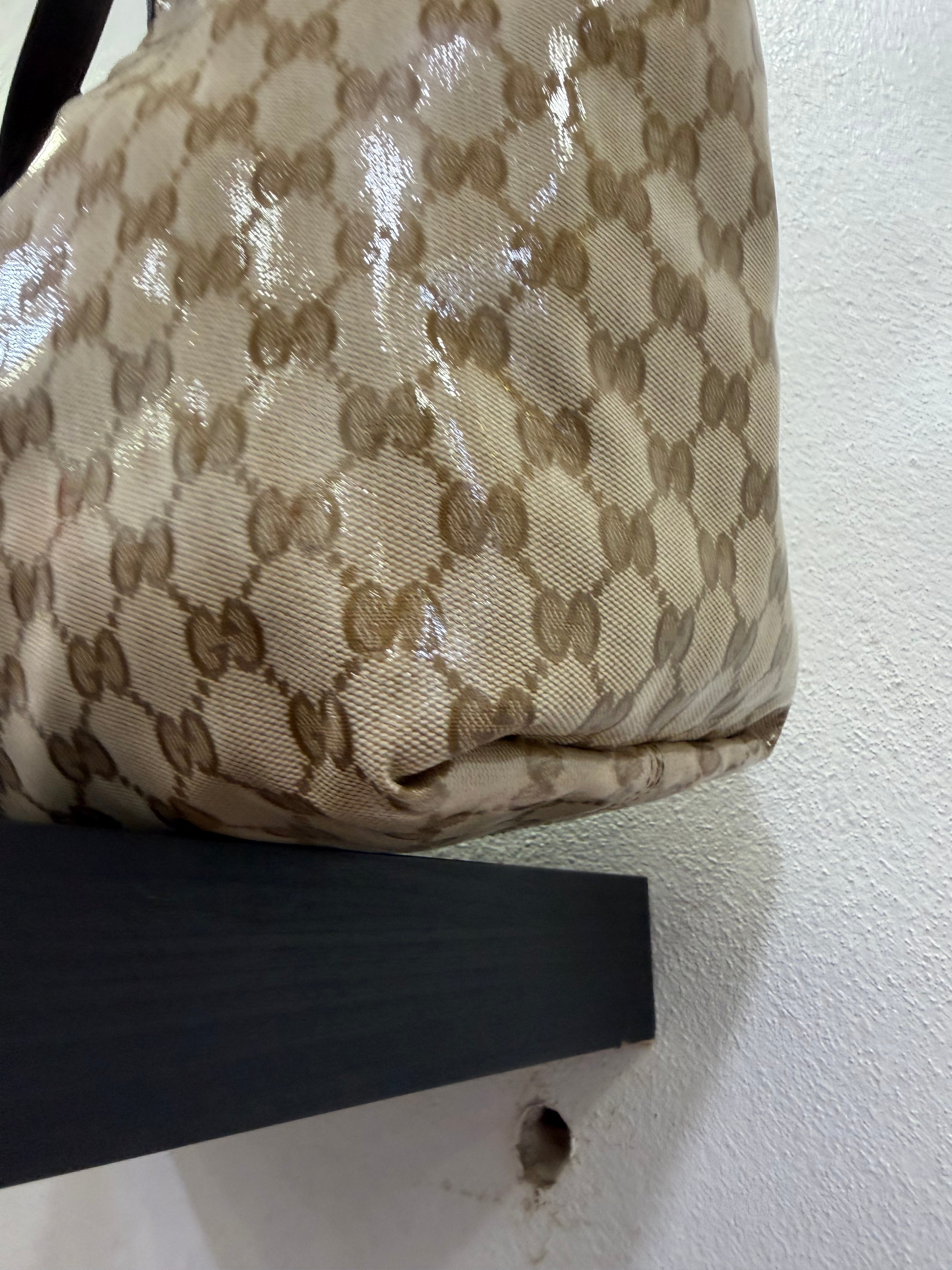 Gucci Giglio Grande Tela GG lucida
