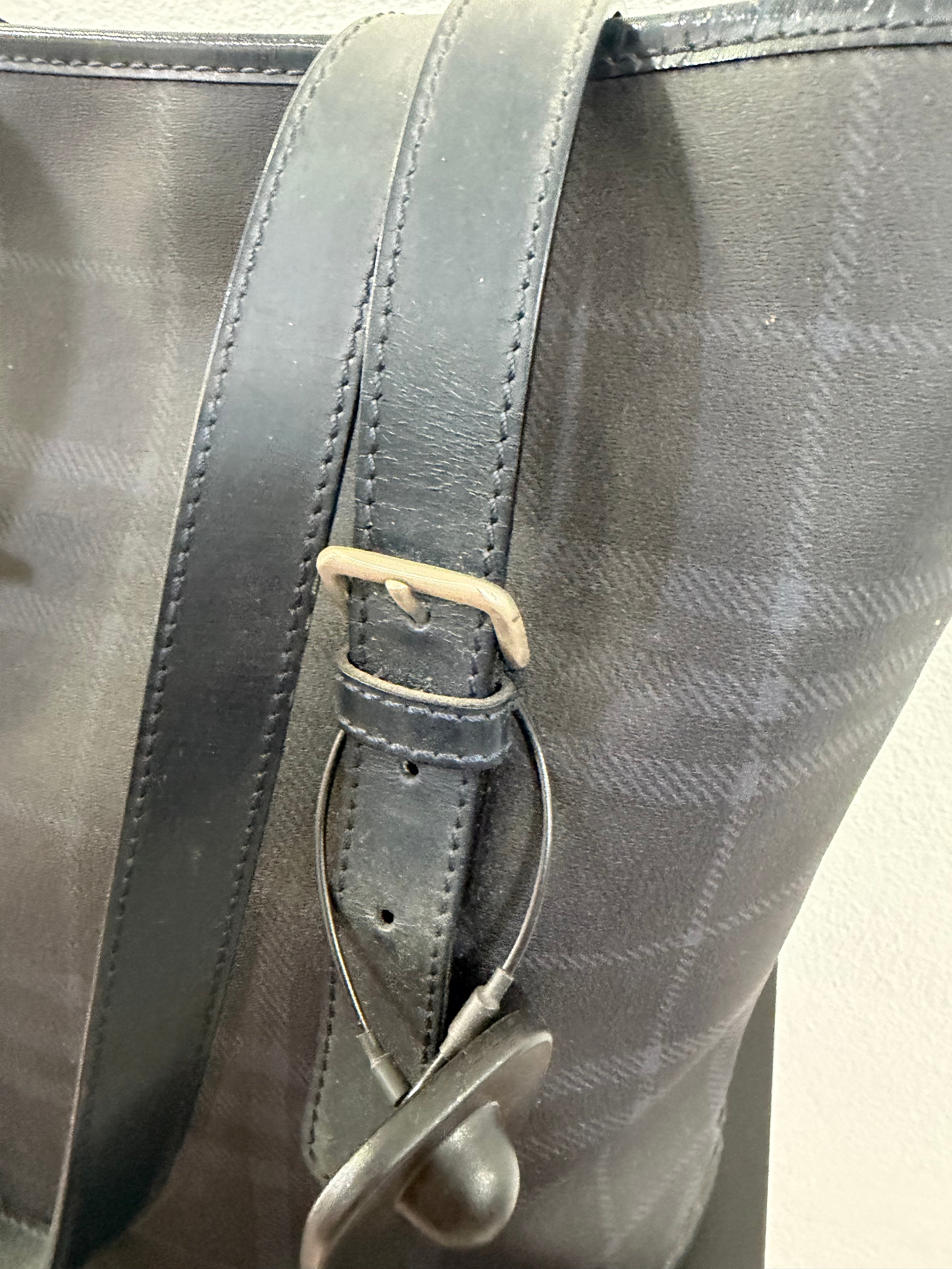Burberry Bucket Bag Blu Navy