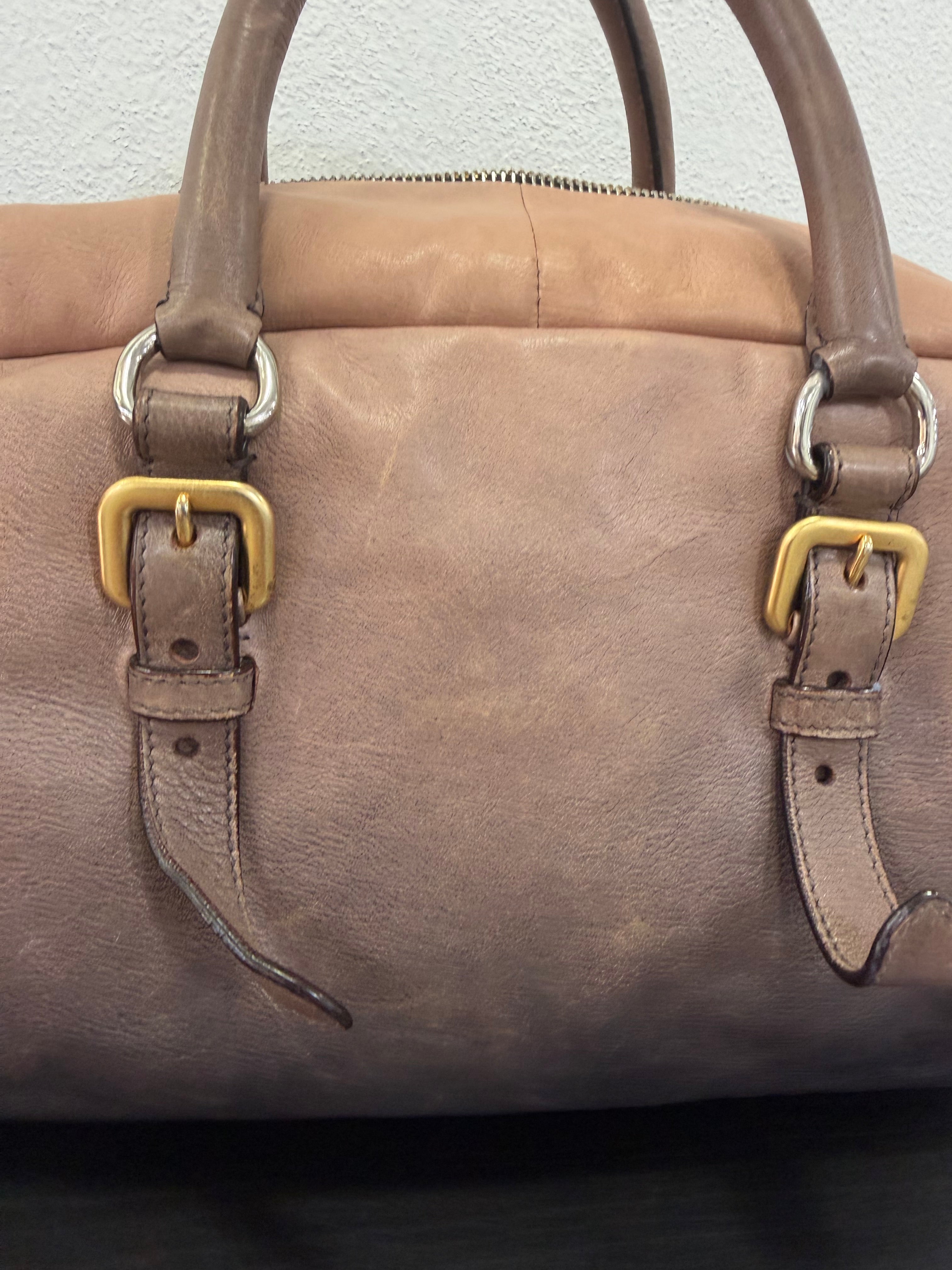 Prada Bauletto in pelle effetto sfumato