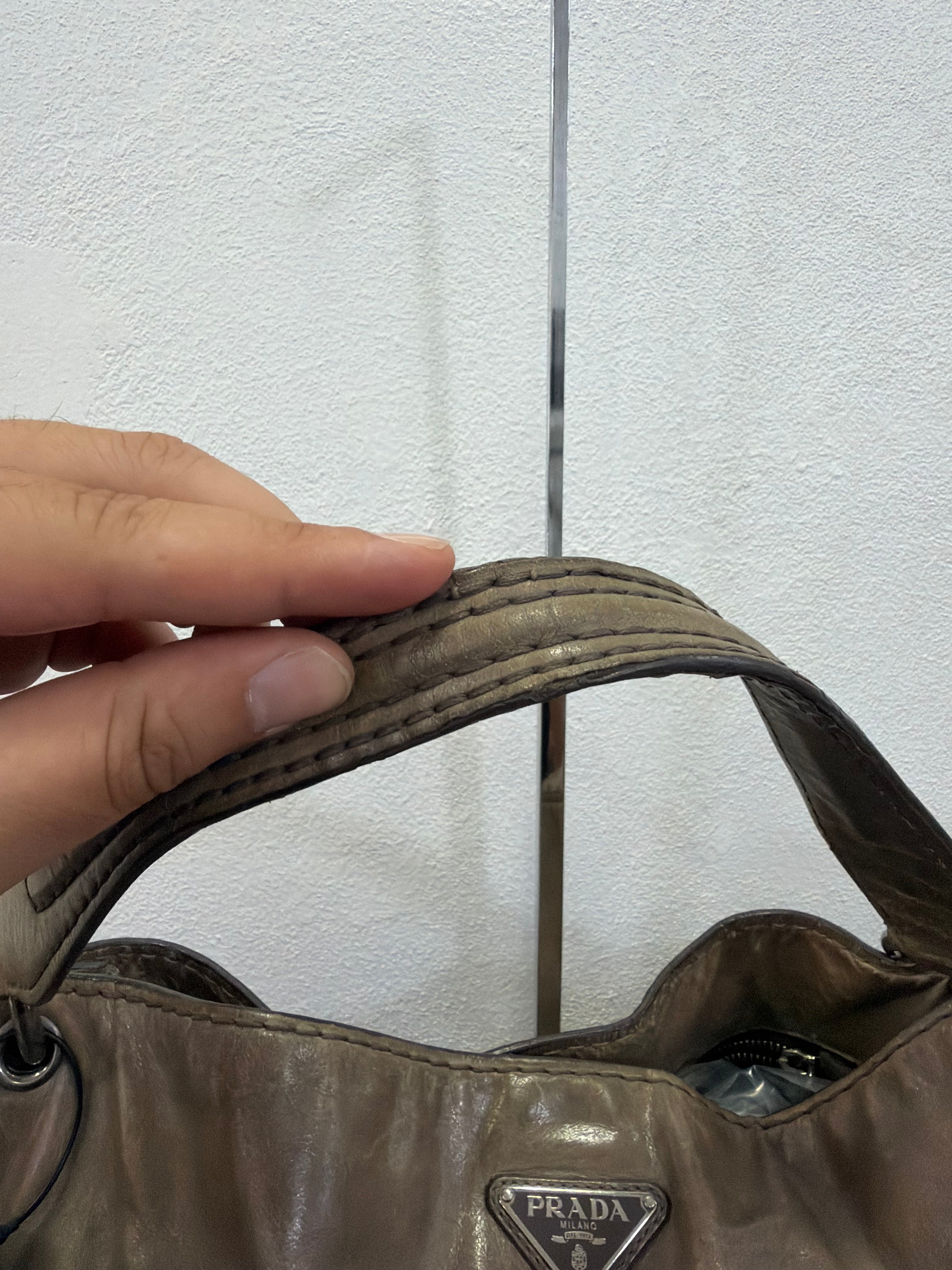 Prada Tote Bag Vitello Argilla