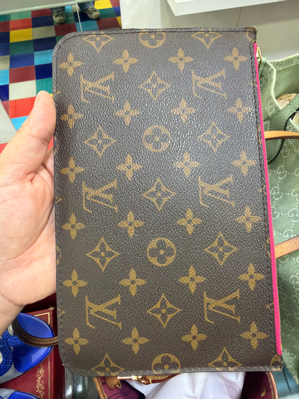 Louis Vuitton Neverfull MM Monogram Peonia