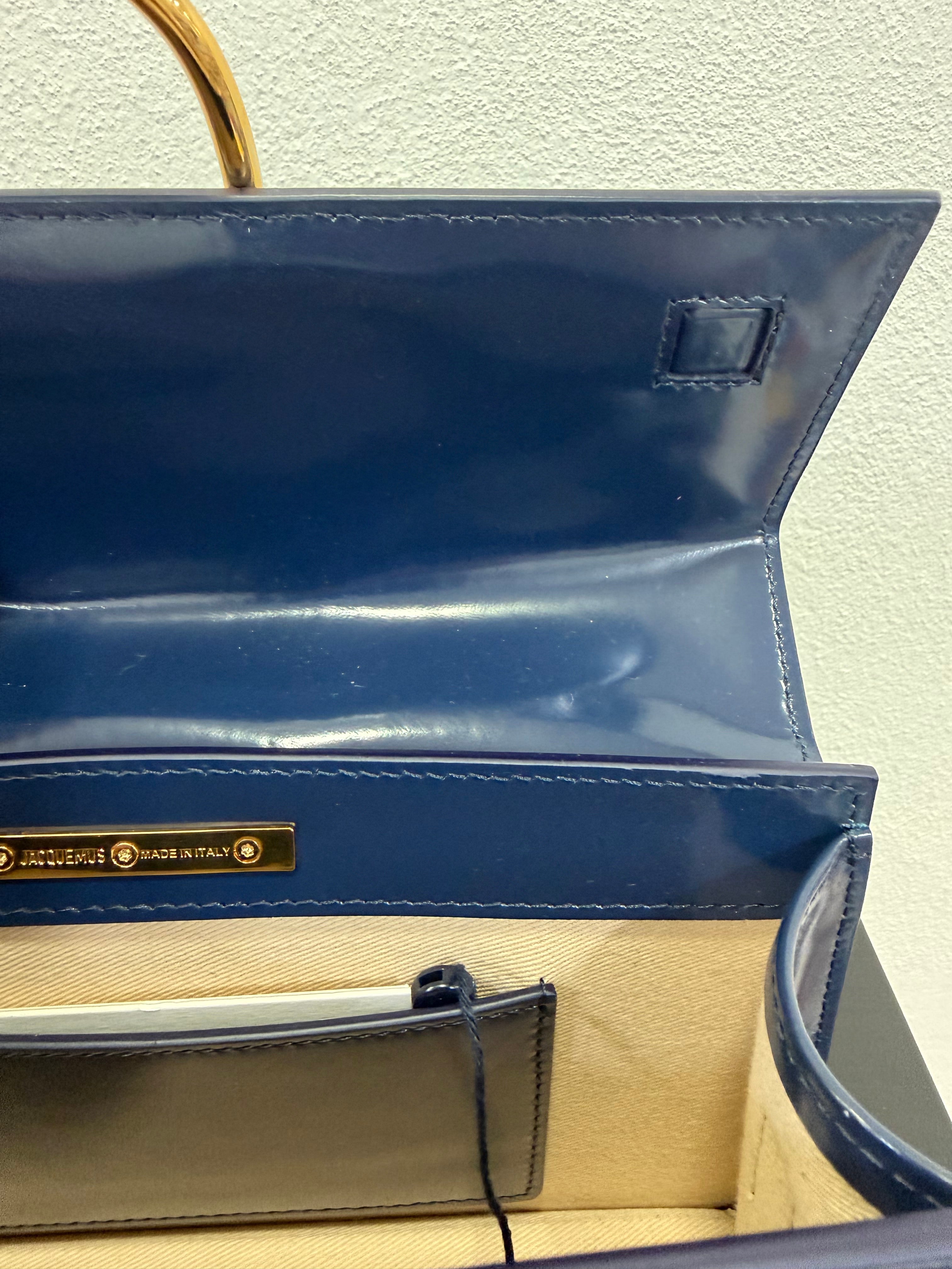 Jacquemus Le Grand Bambino frame Blu notte
