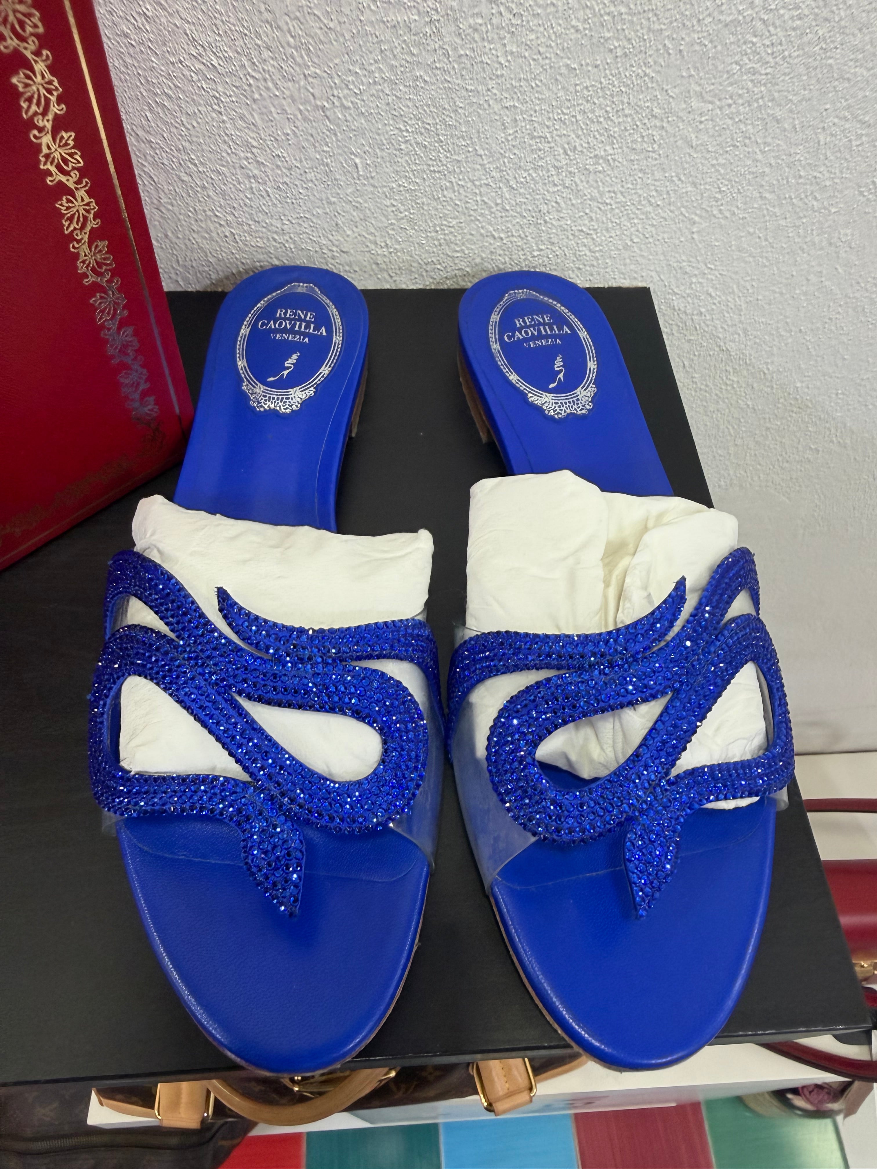 Rene caovilla Flip Flops Gioiello 38