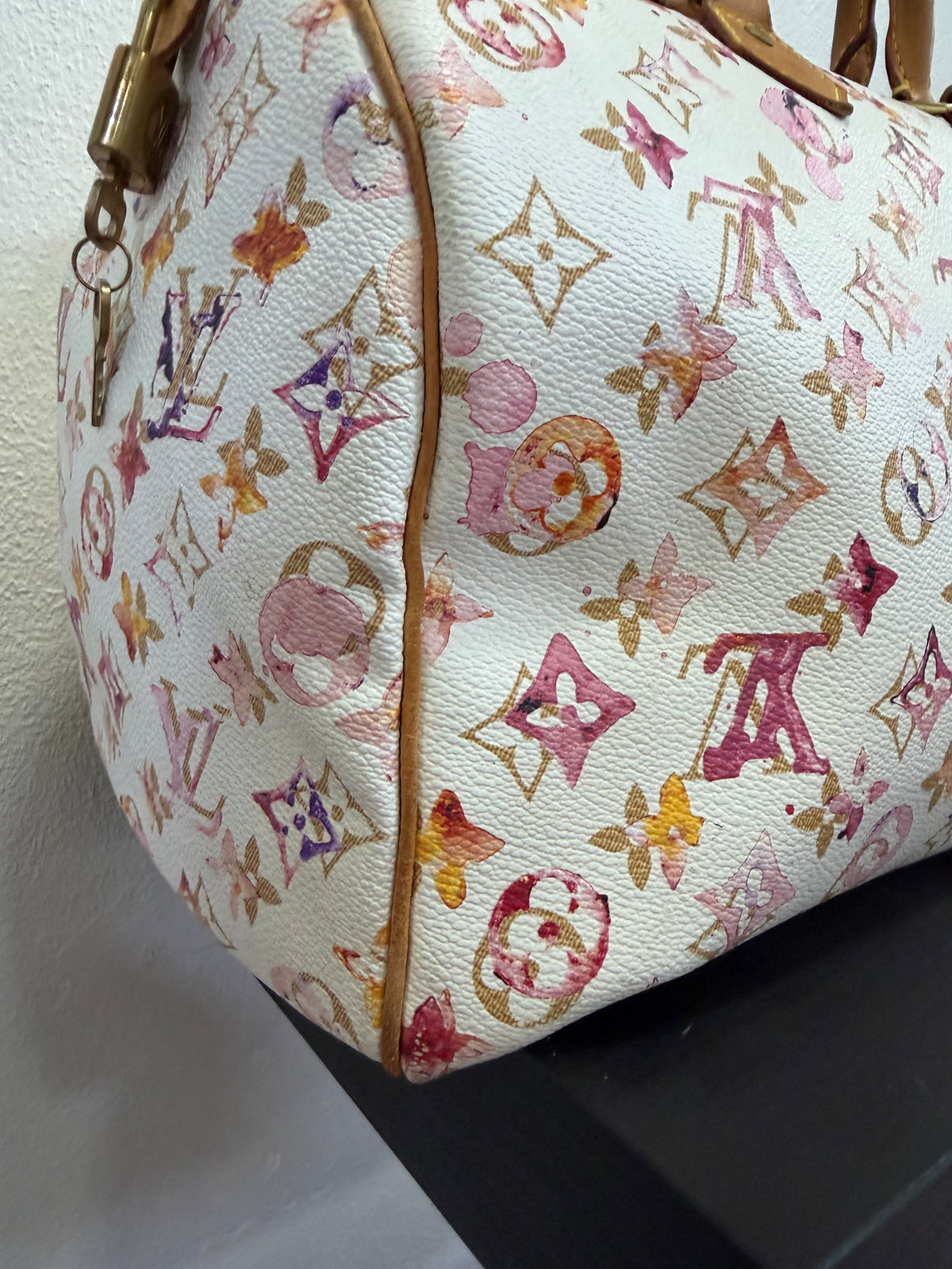 Louis Vuitton Speedy 35 Acquerelle X Richard Prince L.E.