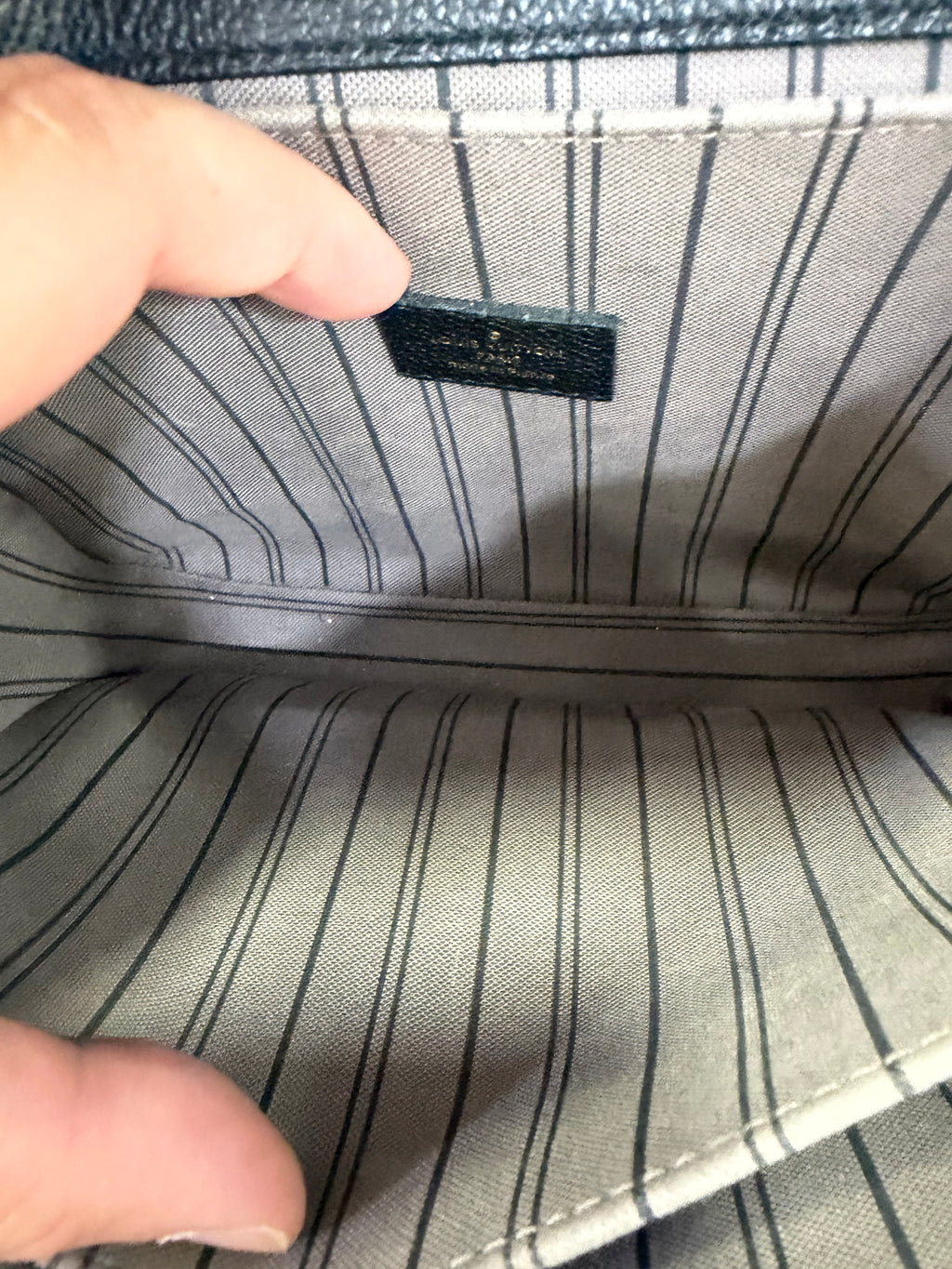 Louis Vuitton Metis Empreinte Nero