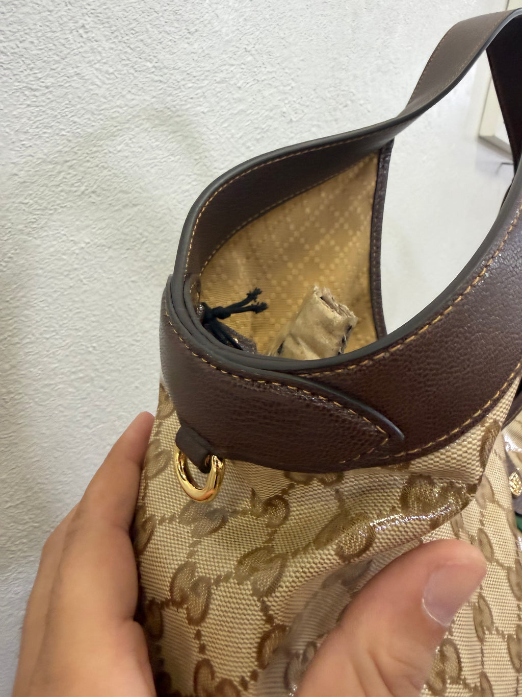 Gucci Giglio Grande Tela GG lucida