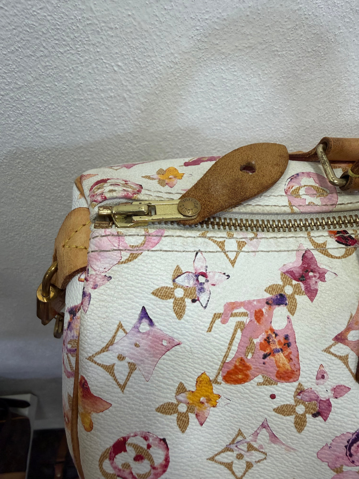 Louis Vuitton Speedy 35 Acquerelle X Richard Prince L.E.