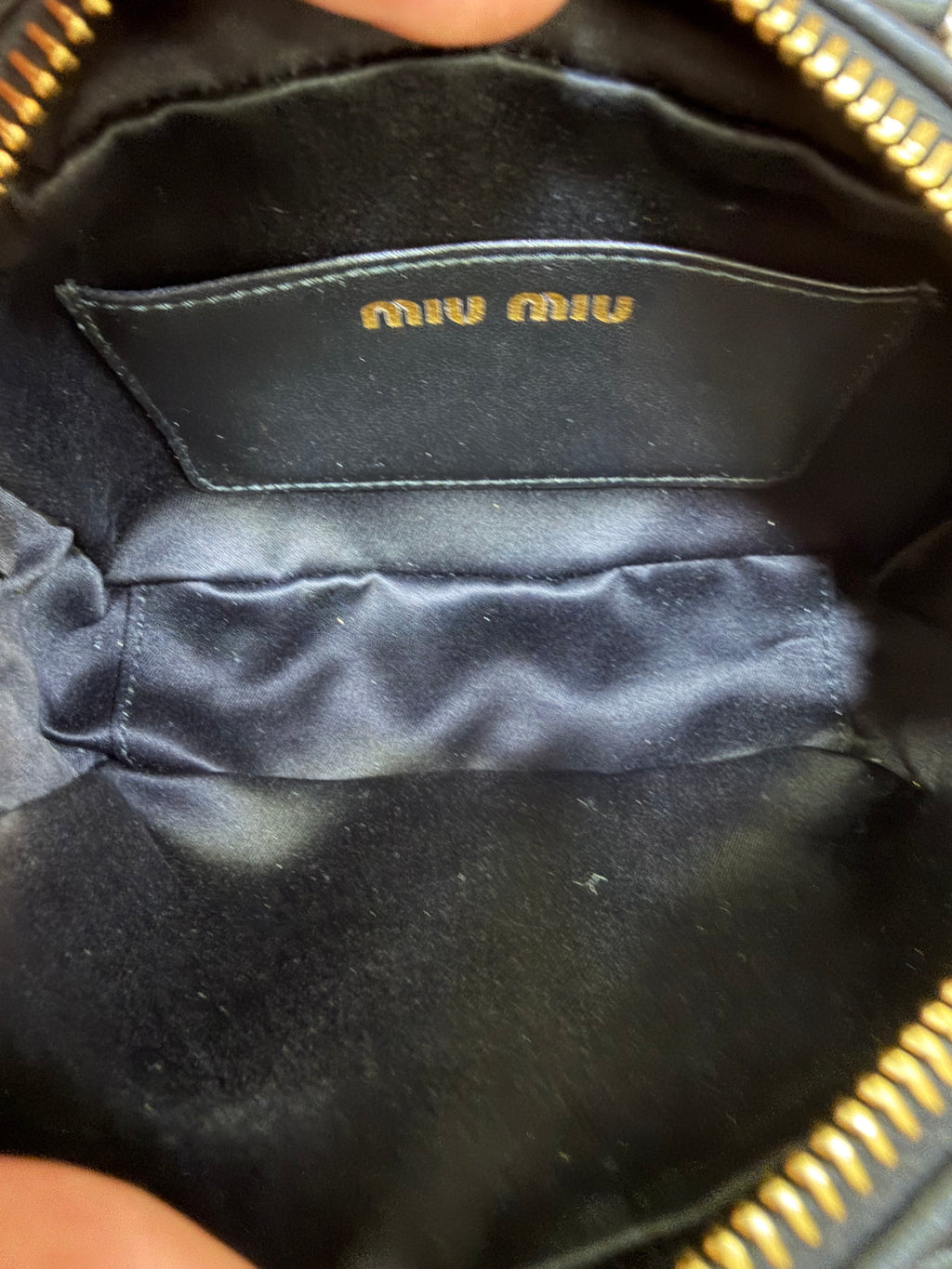 Miu Miu Micro Arcadie Nappa Matalesse