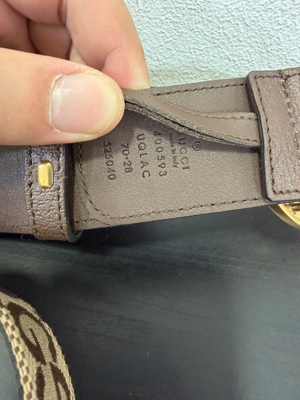 Gucci Cintura GG jumbo 70