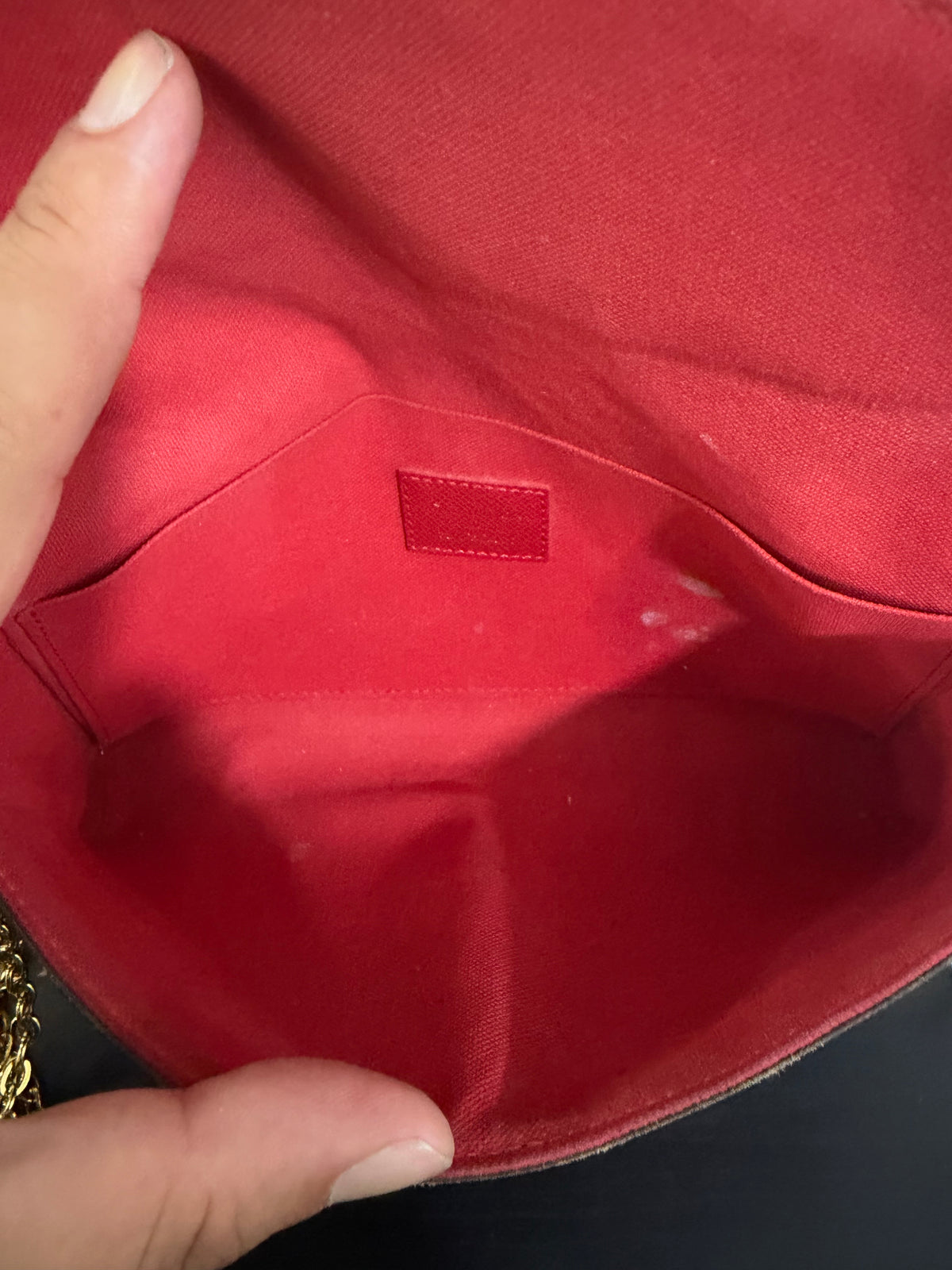 Louis Vuitton Felicie Damier ebene