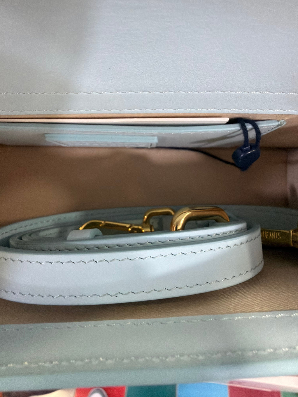 Jacquemus le Grand Bambino Azzurro cielo