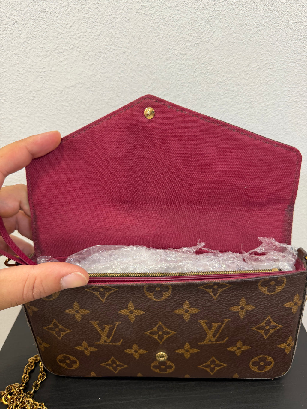 Louis Vuitton Felicie Pochette Peonia