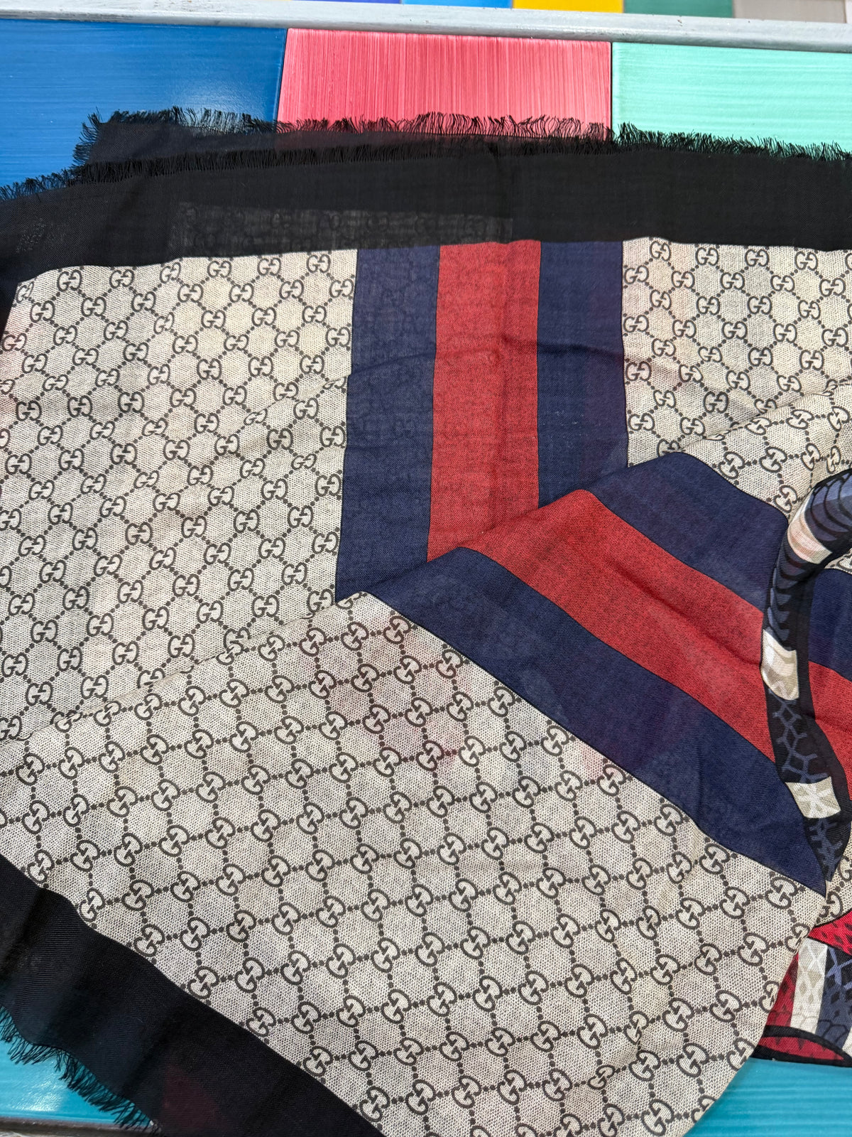 Gucci Scialle GG Snake