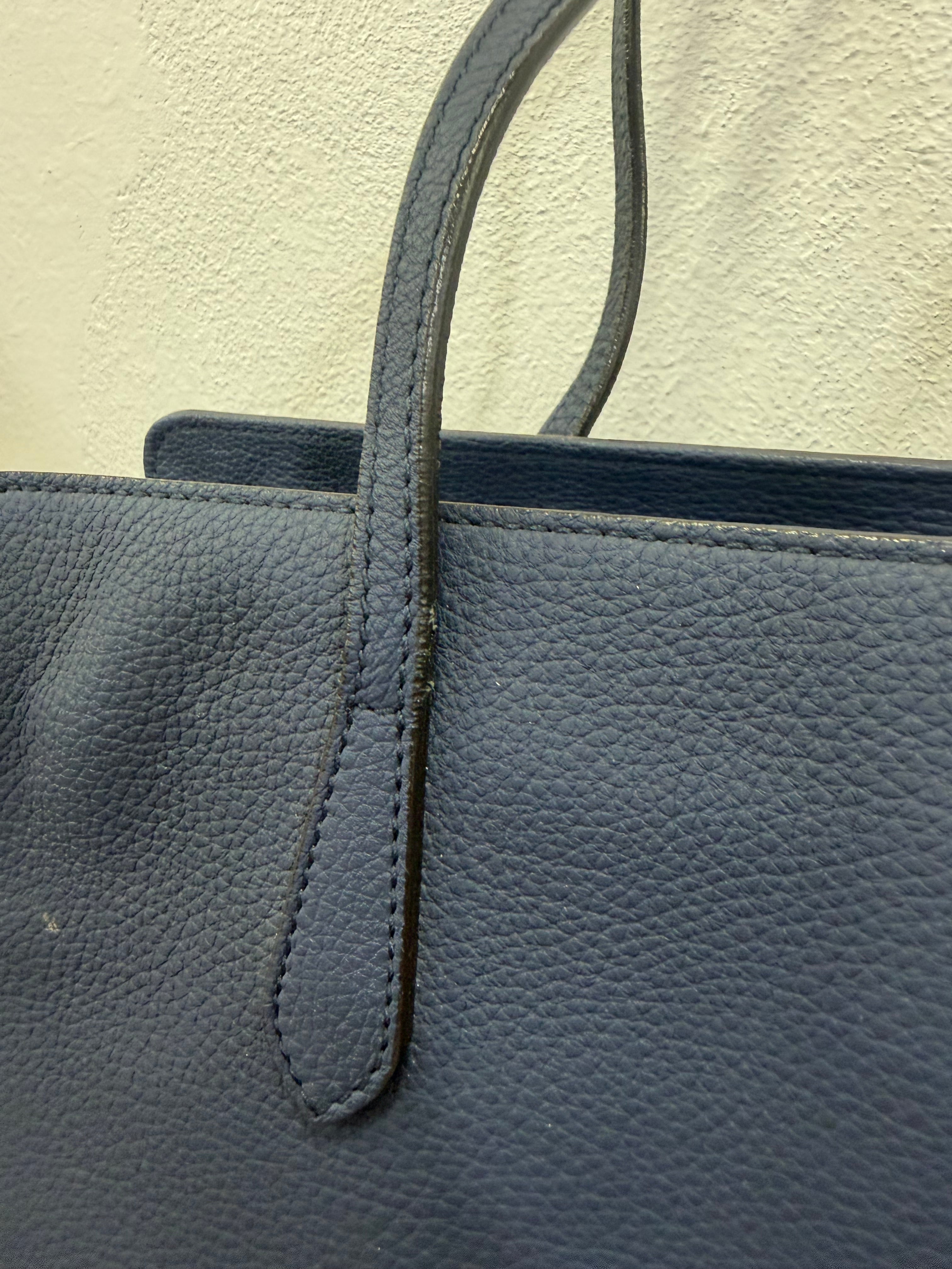 Gucci Shopping Interlocking pelle Blu