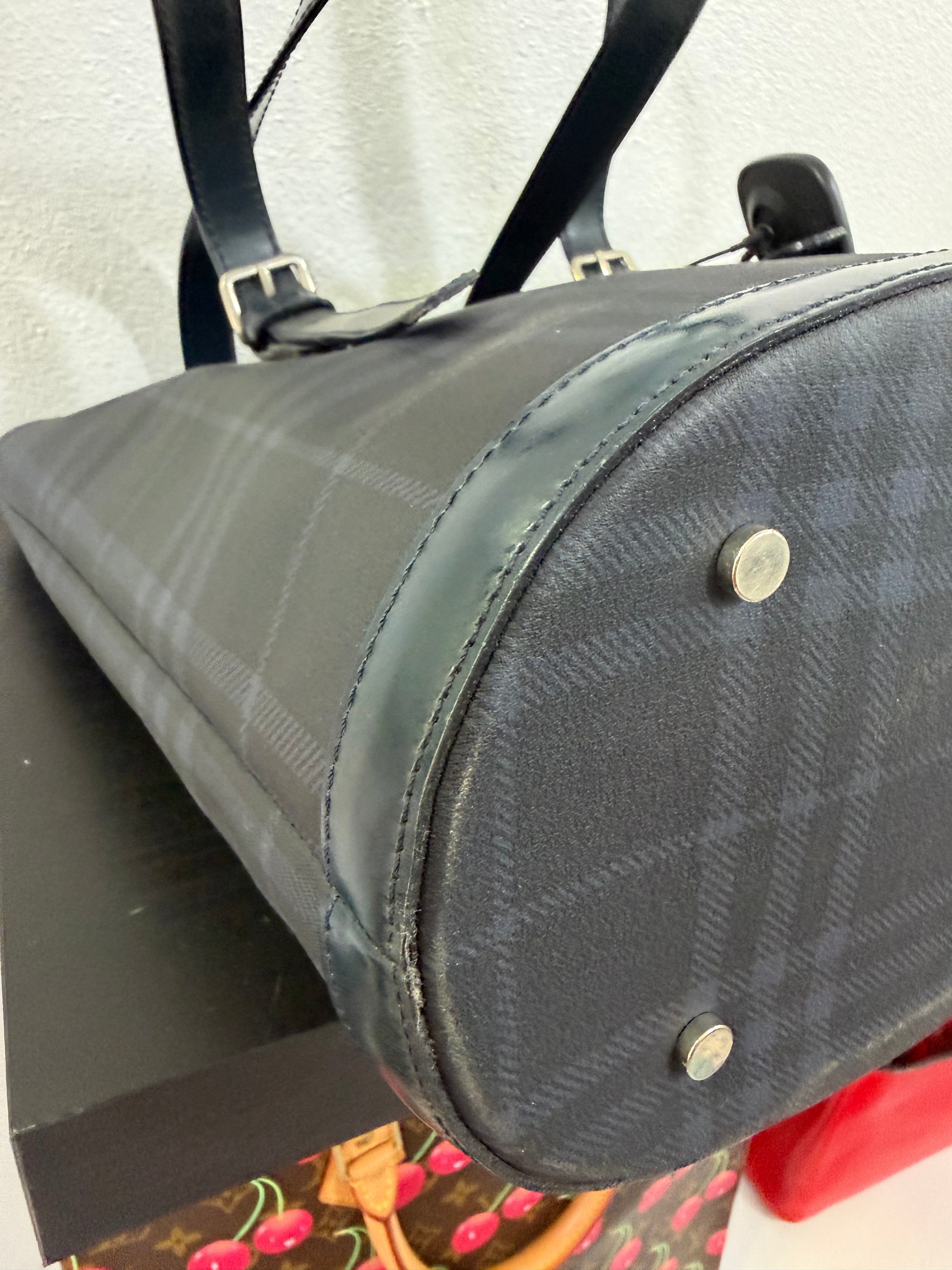 Burberry Bucket Bag Blu Navy