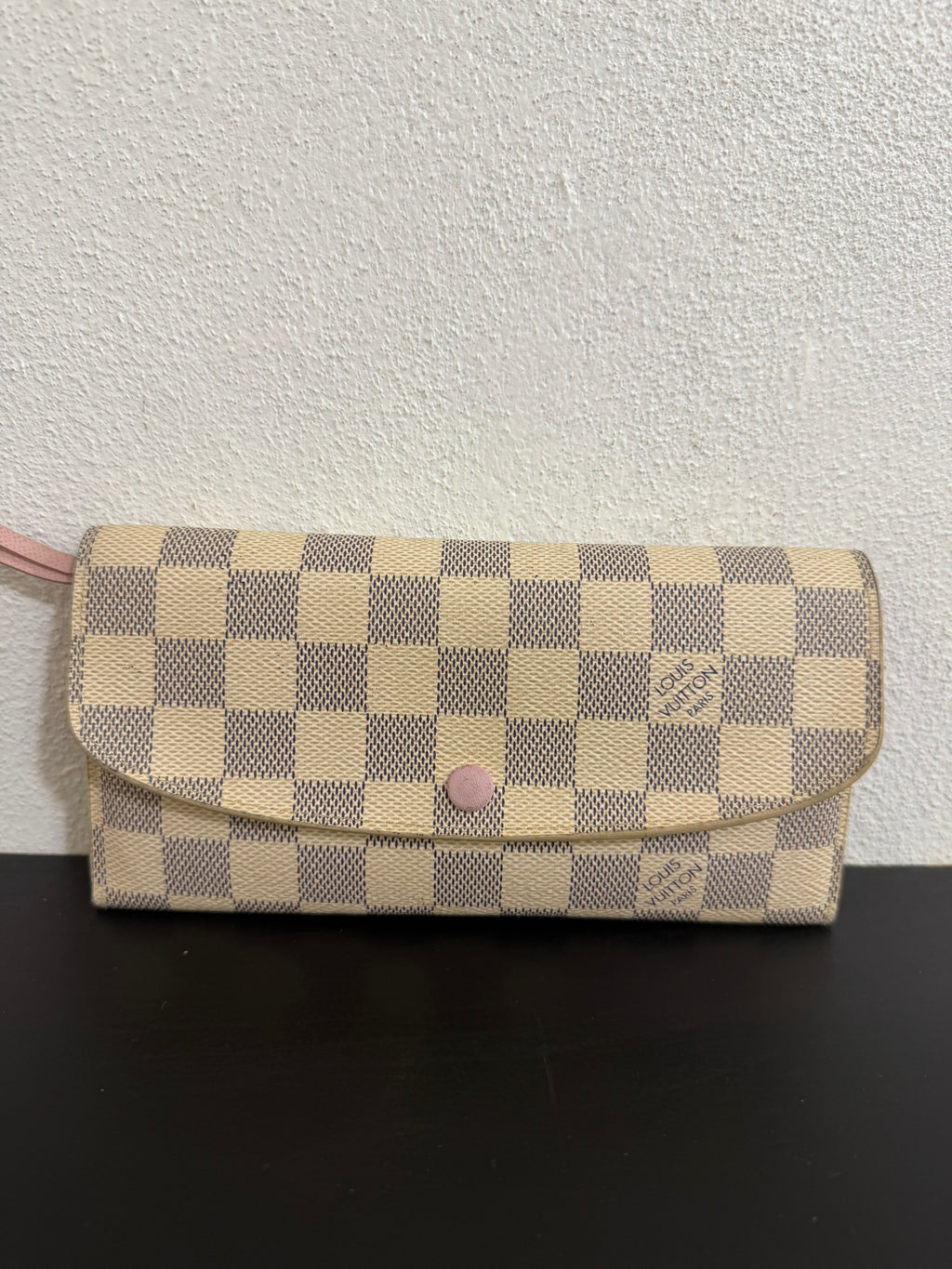 Louis Vuitton portafoglio Emilie Damier Azur
