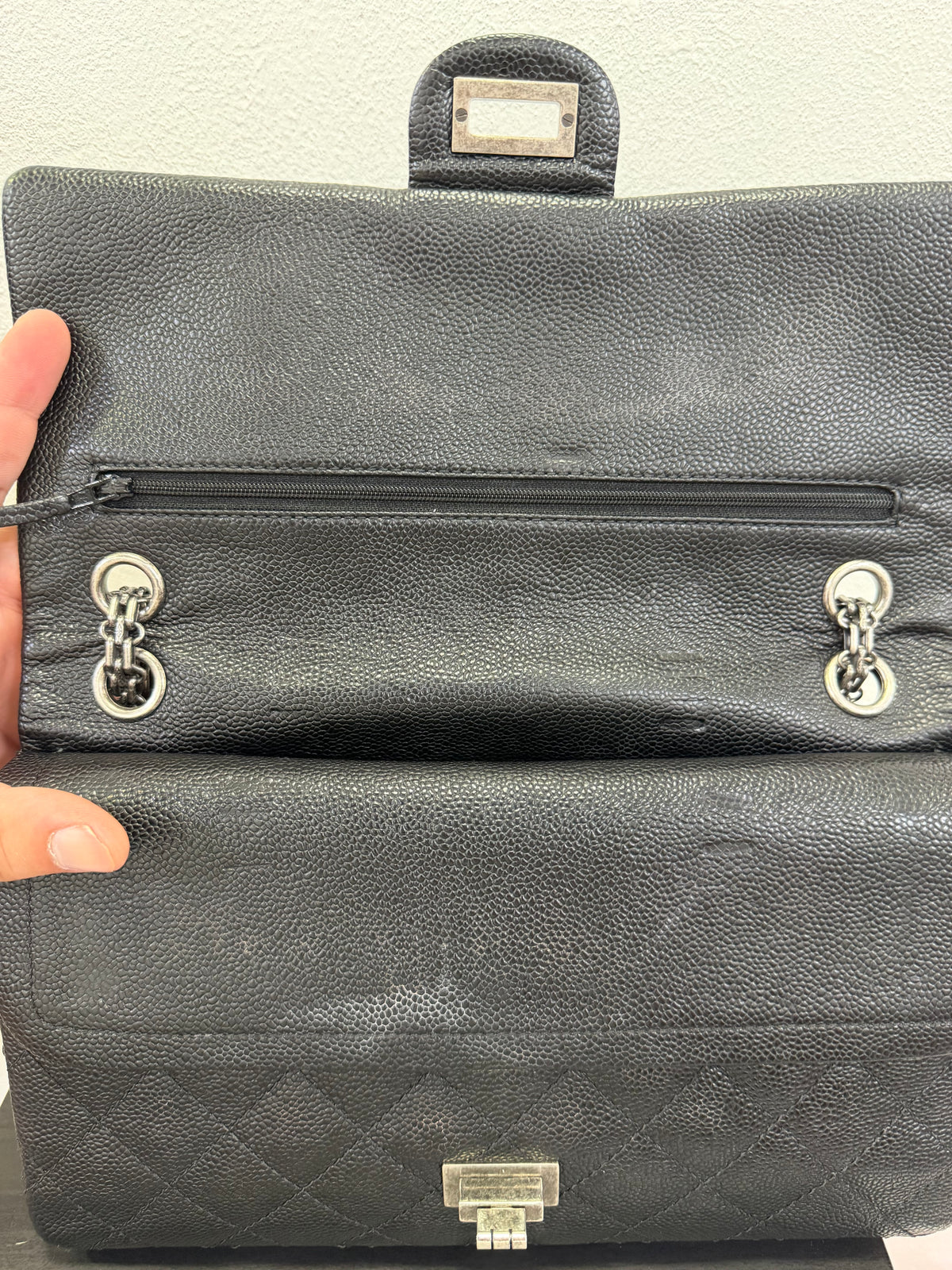Chanel 2.55 Reissue Double Flap Caviar