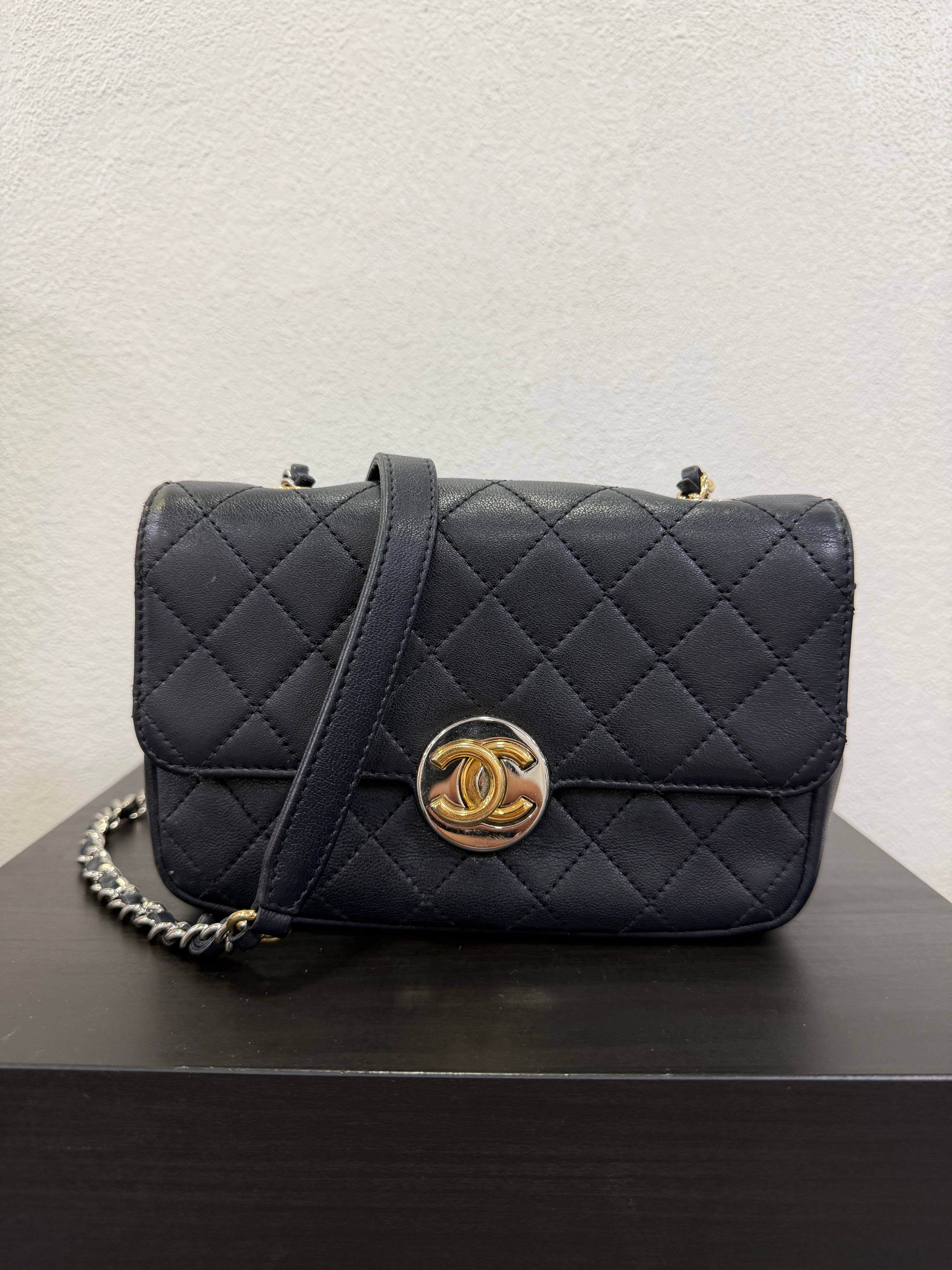 Chanel CC Turn & Lock mini Flap Bag