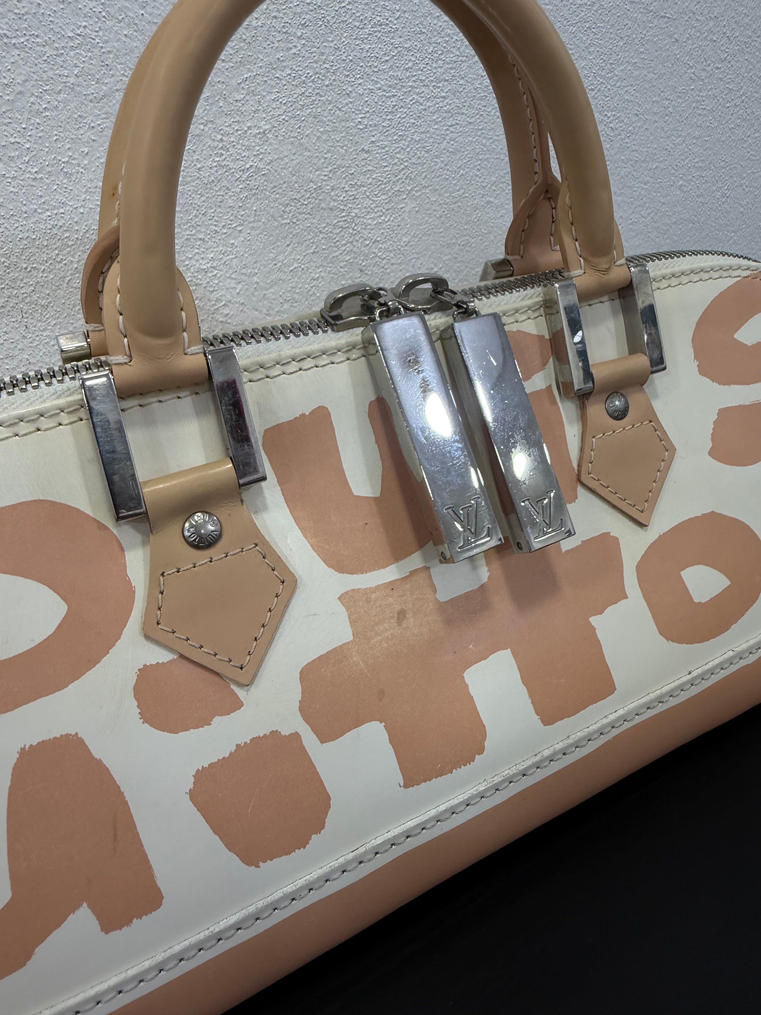 Louis Vuitton Alma Horizontal Graffiti by Stephen Sprouse L.E.