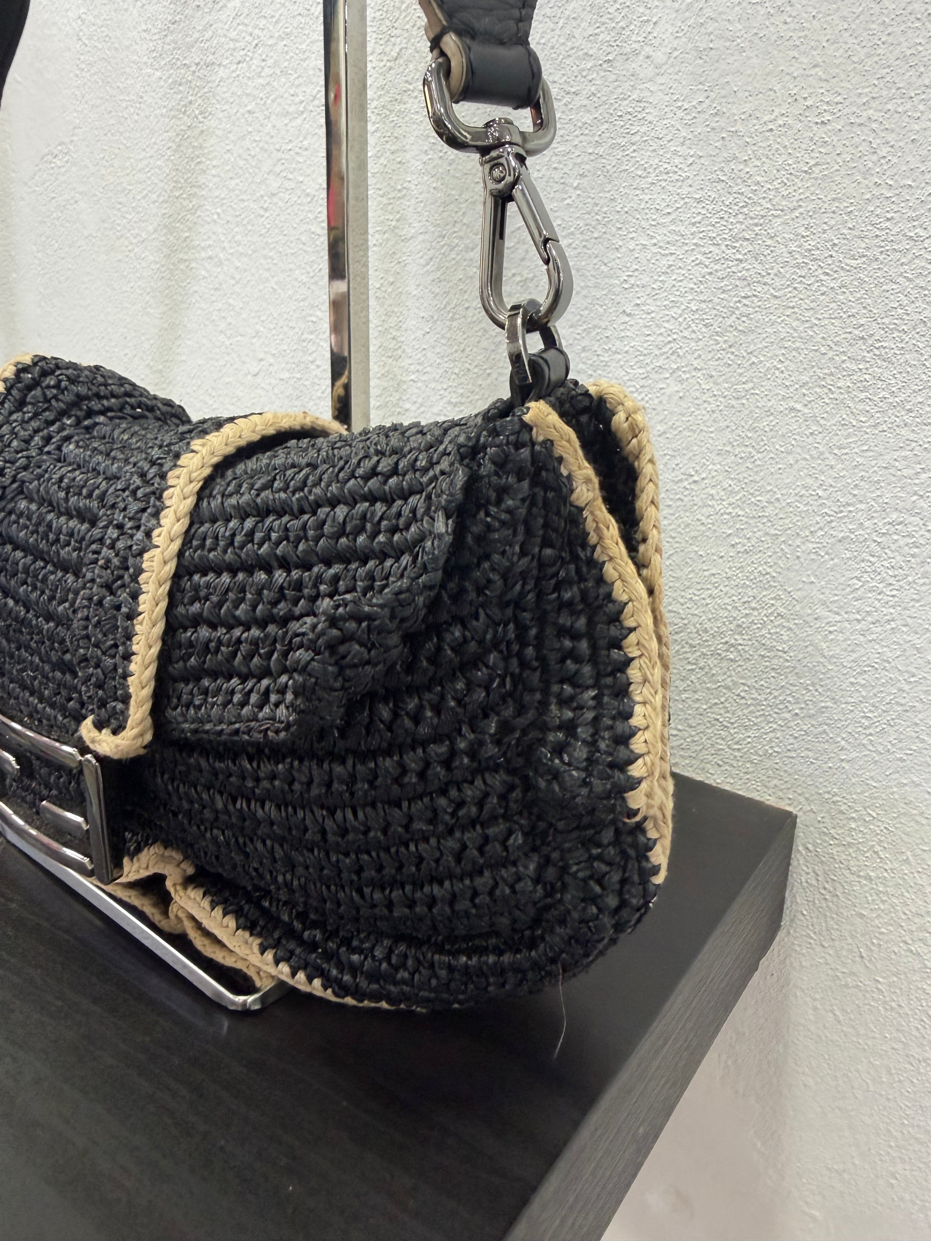 Fendi Baguette Rafia Wave
