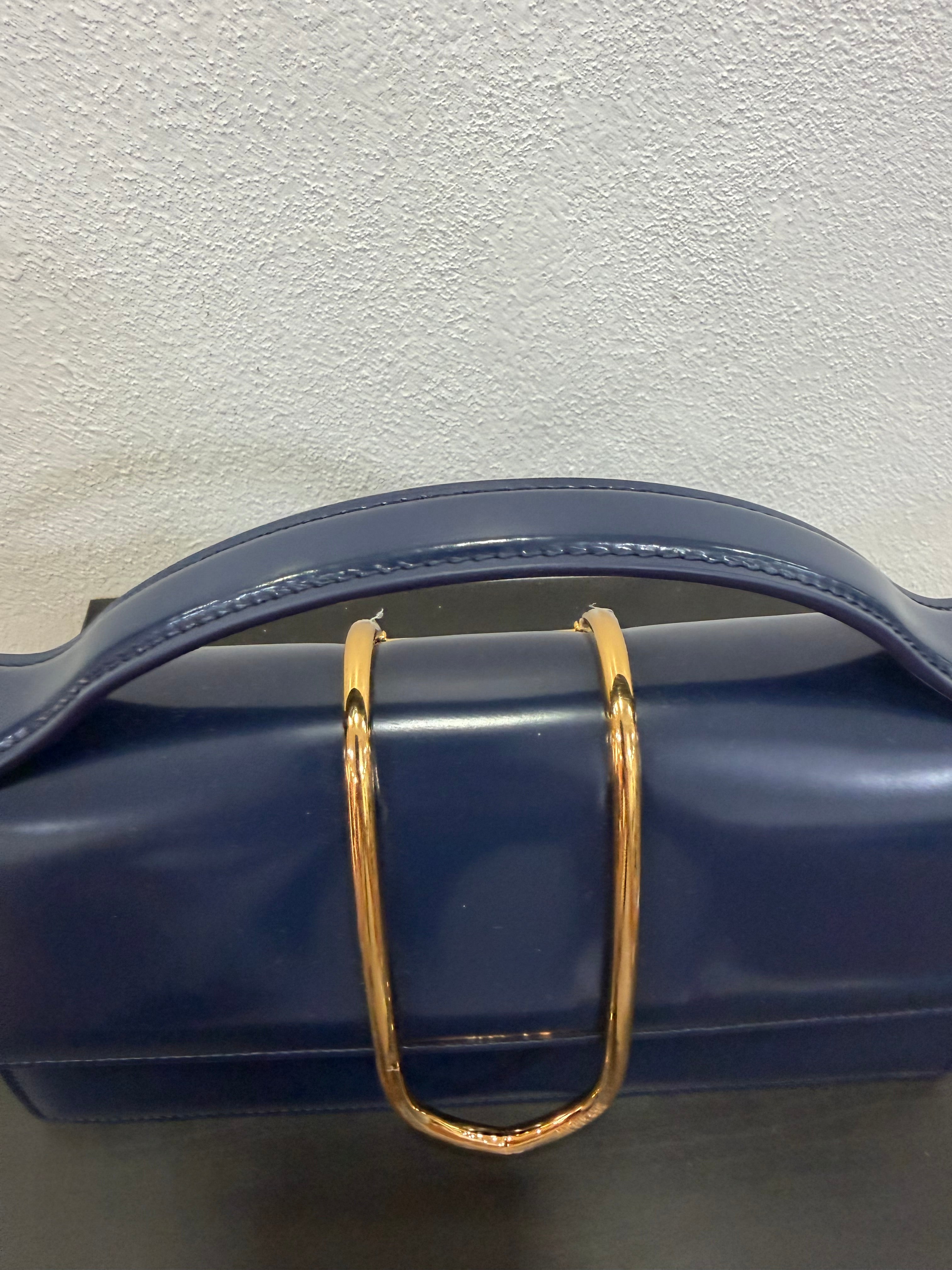 Jacquemus Le Grand Bambino frame Blu notte
