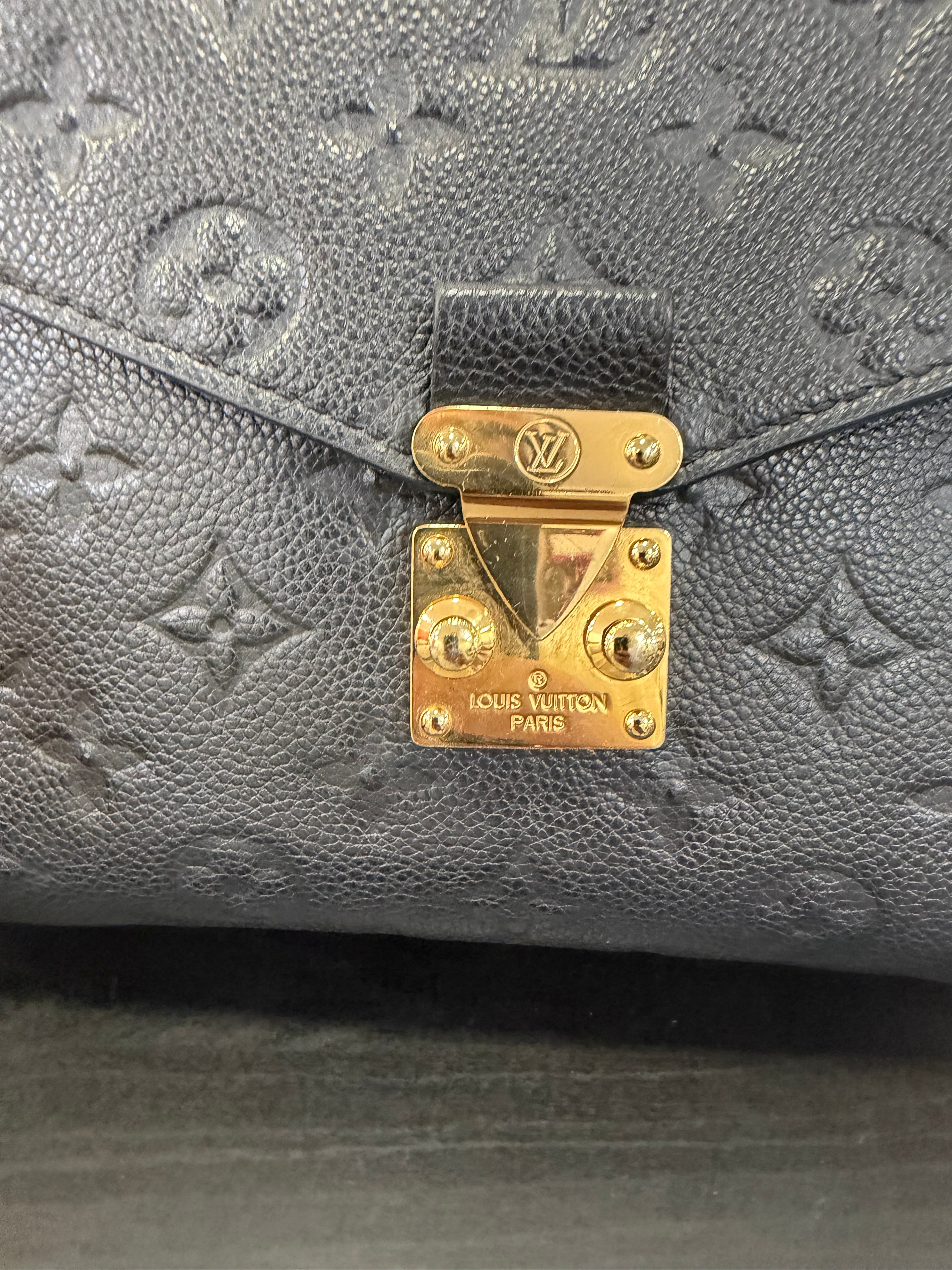 Louis Vuitton Metis Empreinte Nero