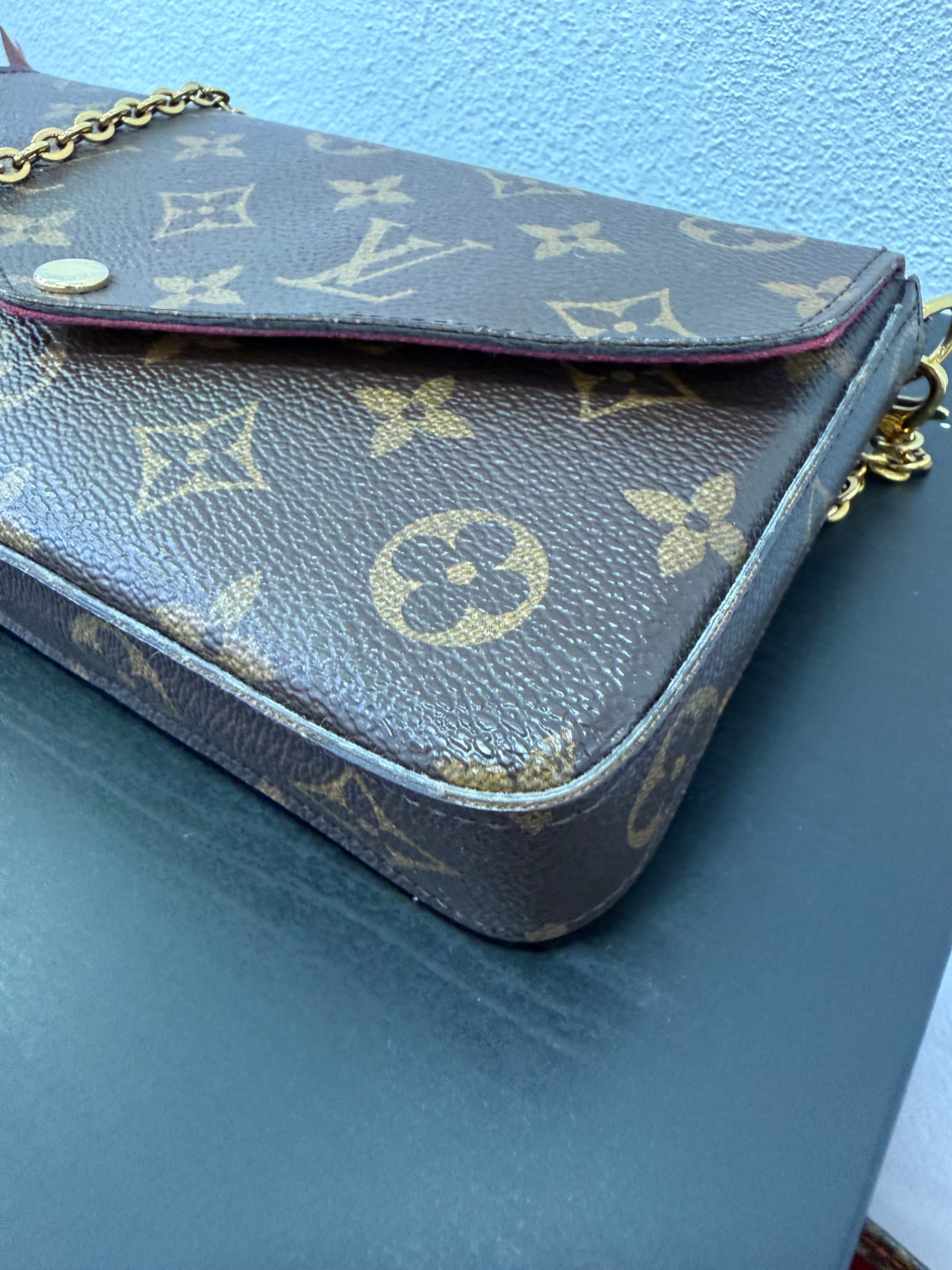 Louis Vuitton Felicie Pochette Peonia