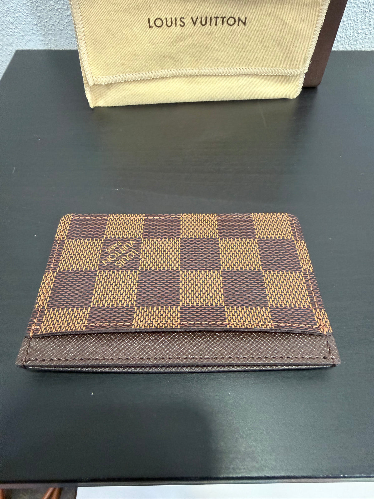 Louis Vuitton Porta carte Damier ebene