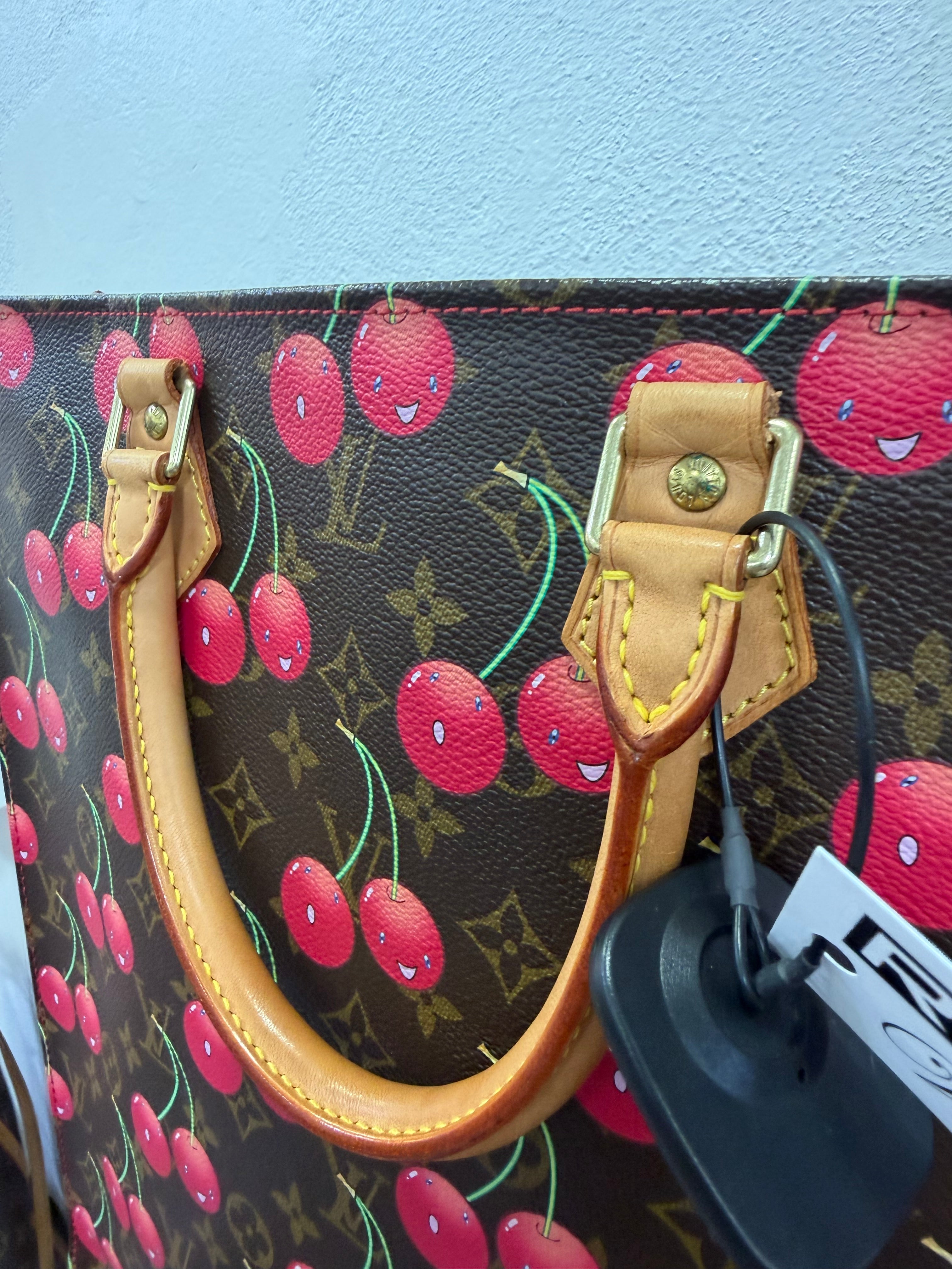 Louis Vuitton Sac Plat Cherry X Murakami