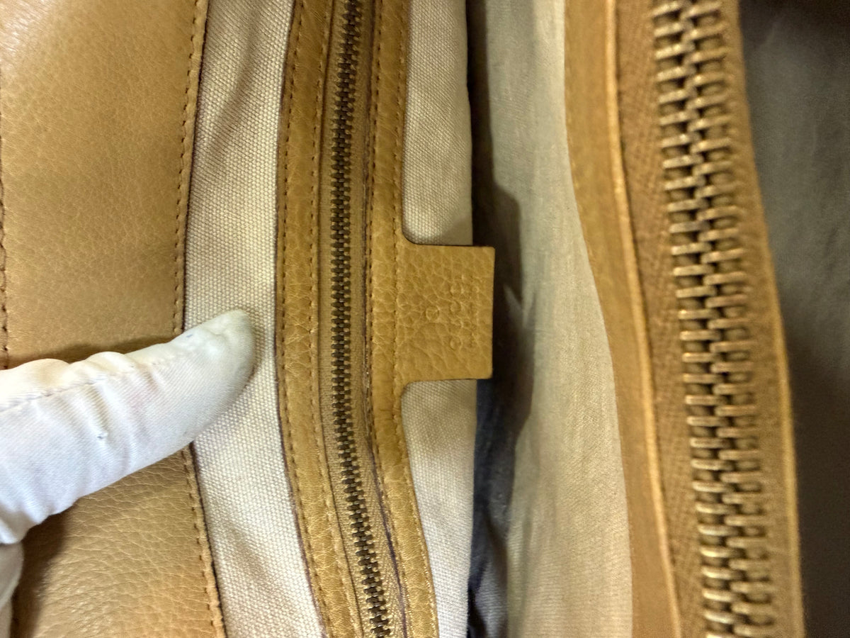 Gucci Bamboo Shopping Beige scuro