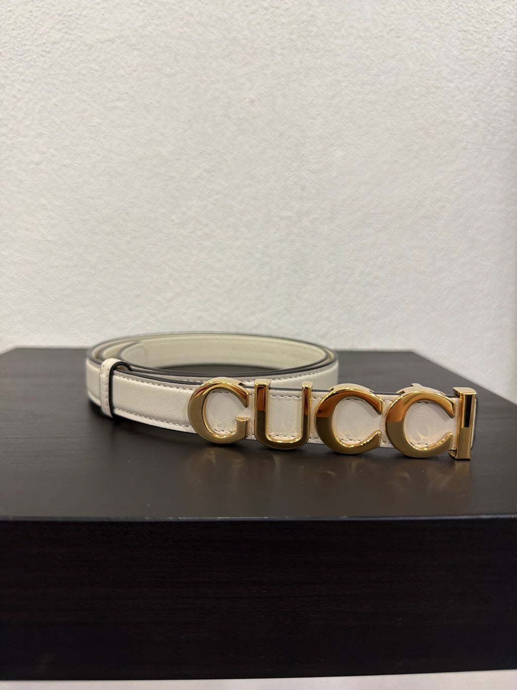 Gucci Cintura Con Logo Lettering
