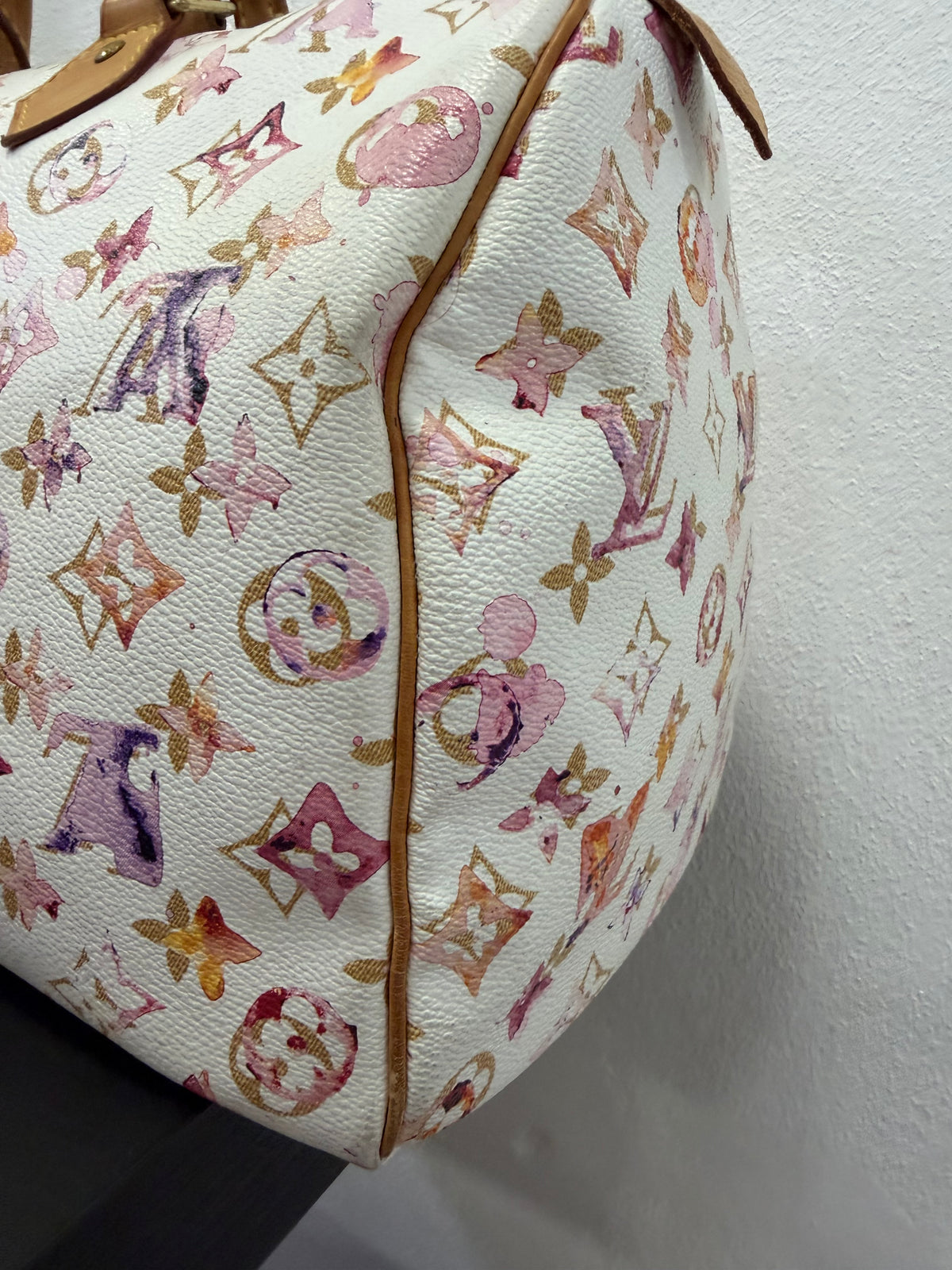 Louis Vuitton Speedy 35 Acquerelle X Richard Prince L.E.
