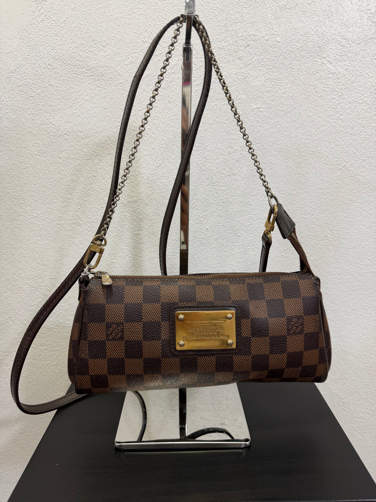 Louis Vuitton Pochette Eva Damier ebene