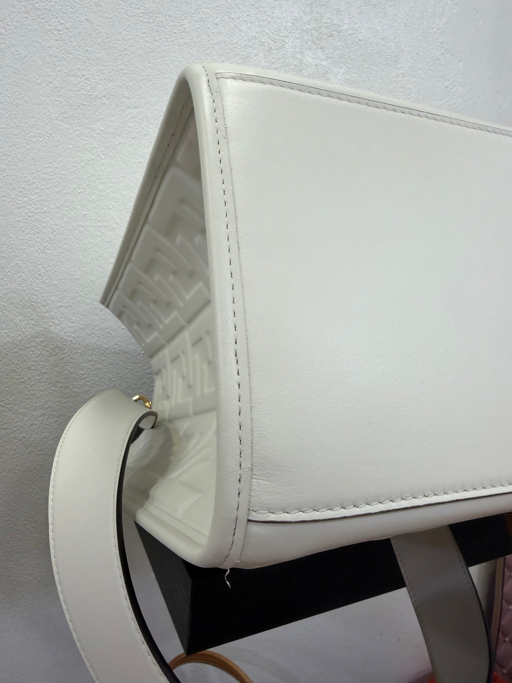 Fendi Sunshine Medium Bianco FF imbottito