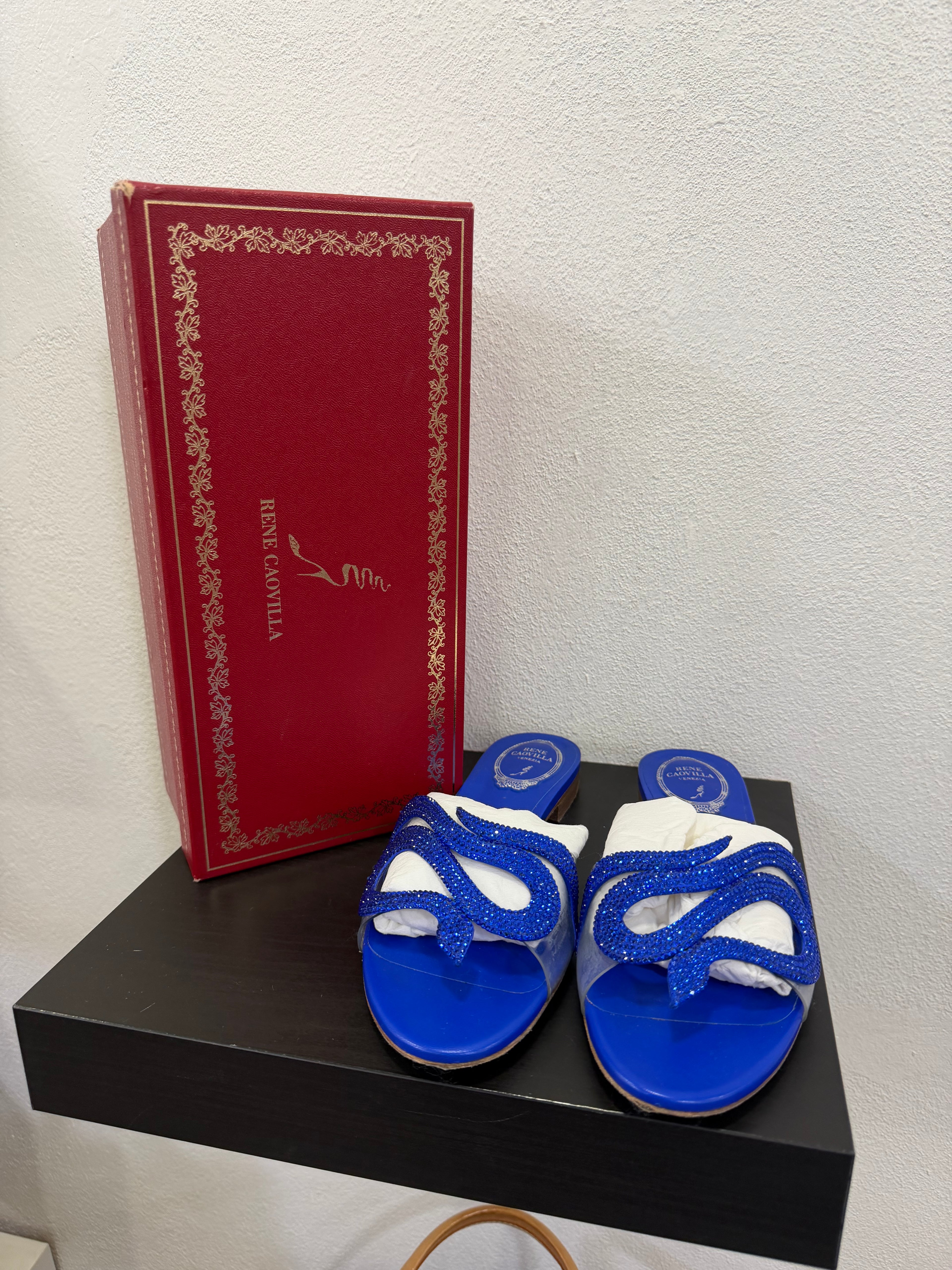 Rene caovilla Flip Flops Gioiello 38