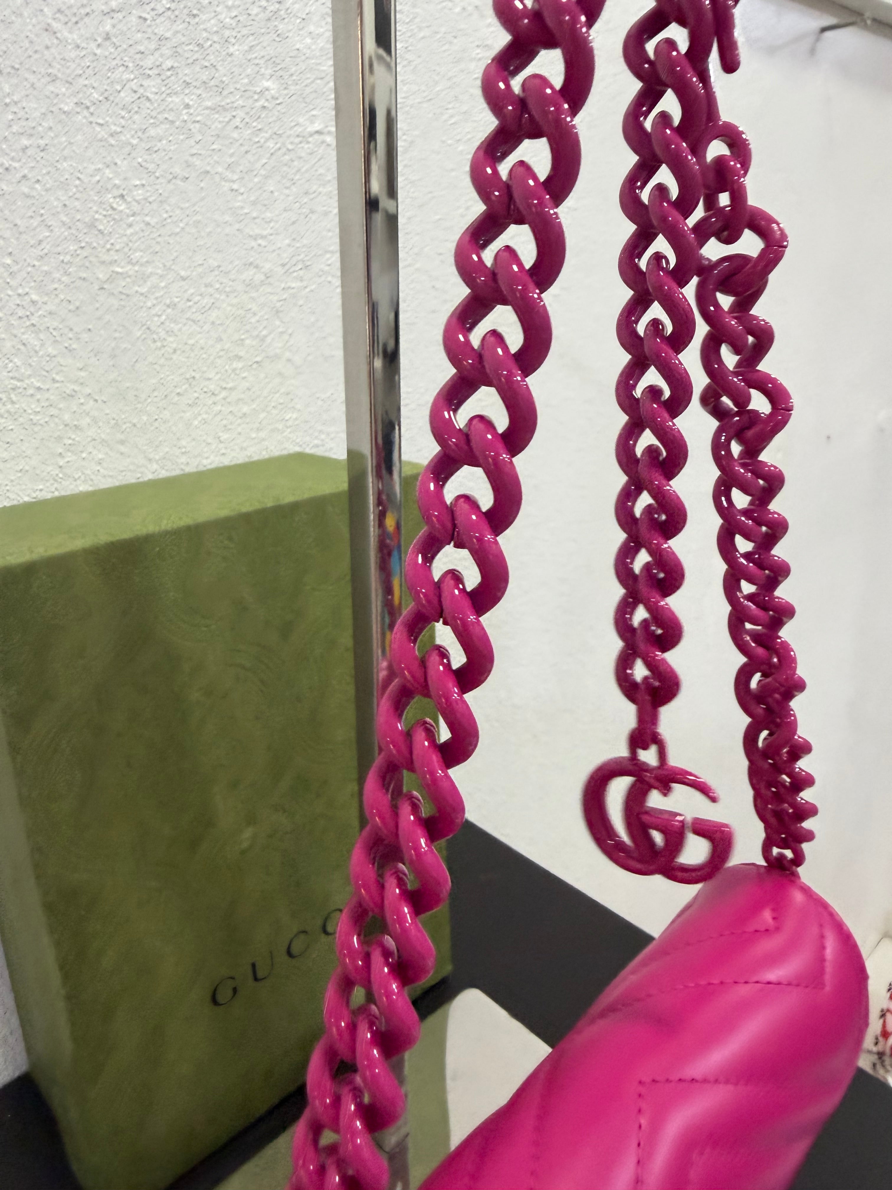 Gucci Mini Marmont Fucsia