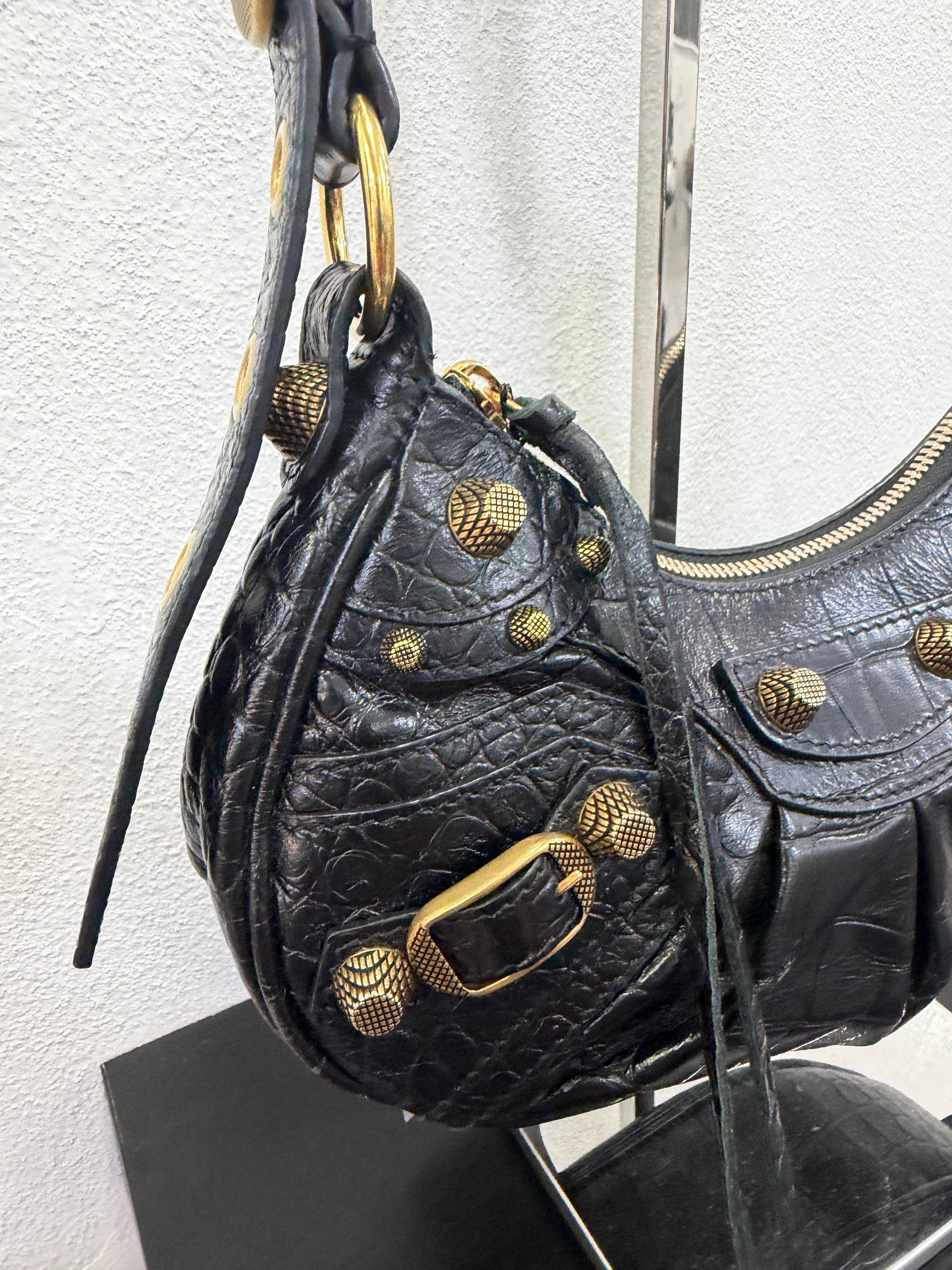Balenciaga Le cagole XS nero Cocco