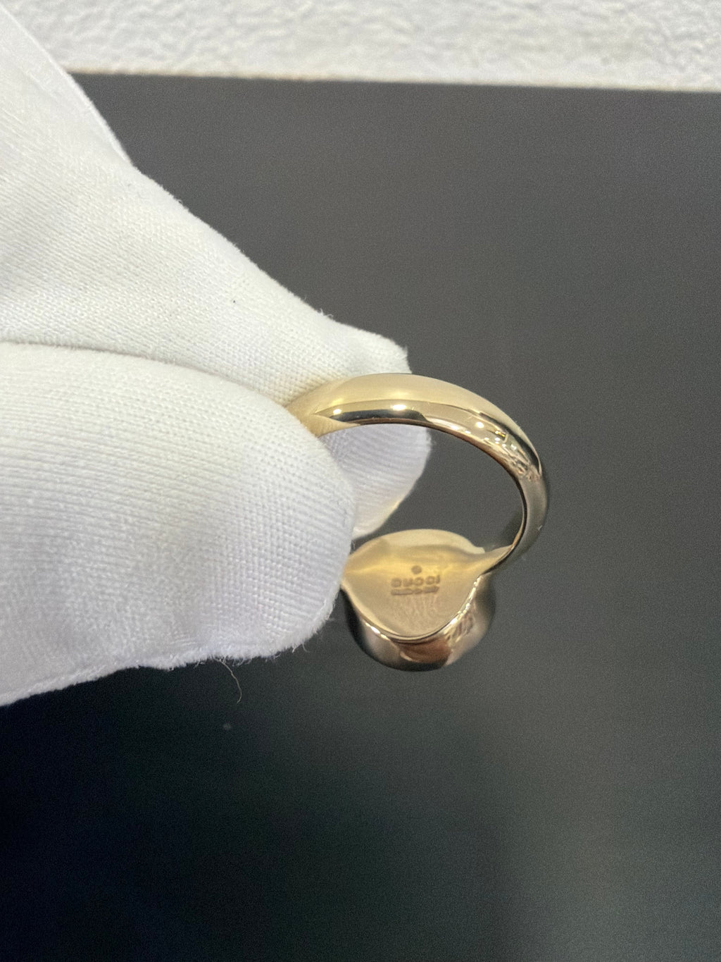 Gucci anello Blondie con strass