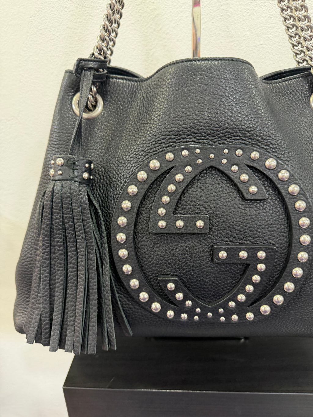Gucci Soho Tote bag borchie