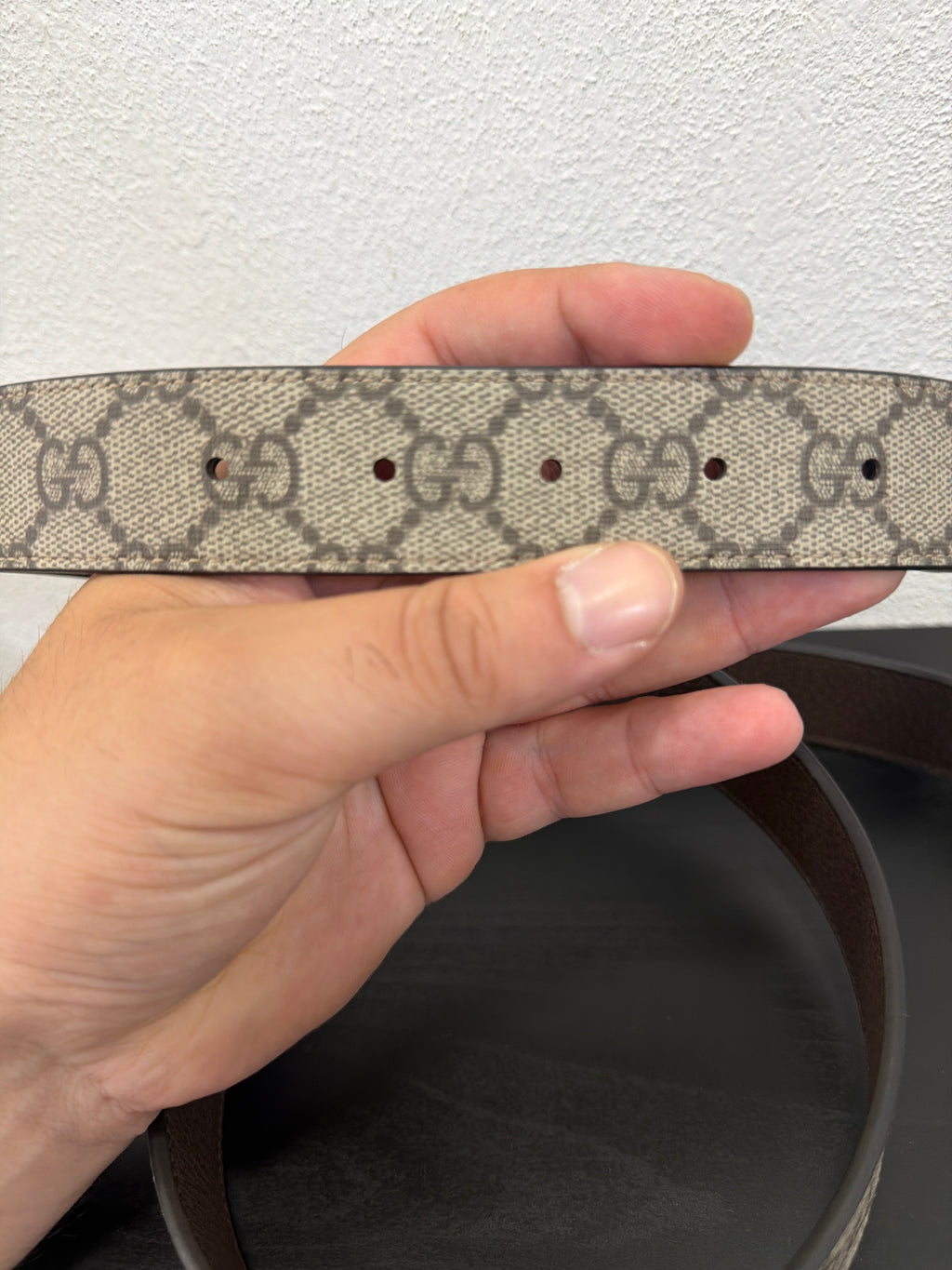 Gucci Cintura Reversibile 95