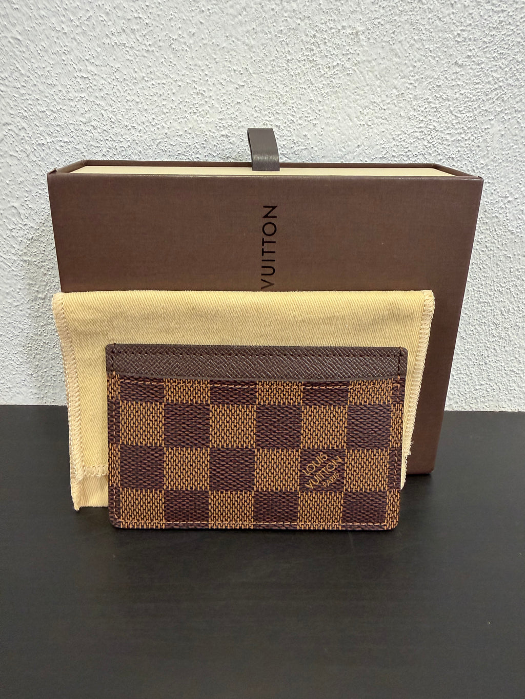 Louis Vuitton Porta carte Damier ebene