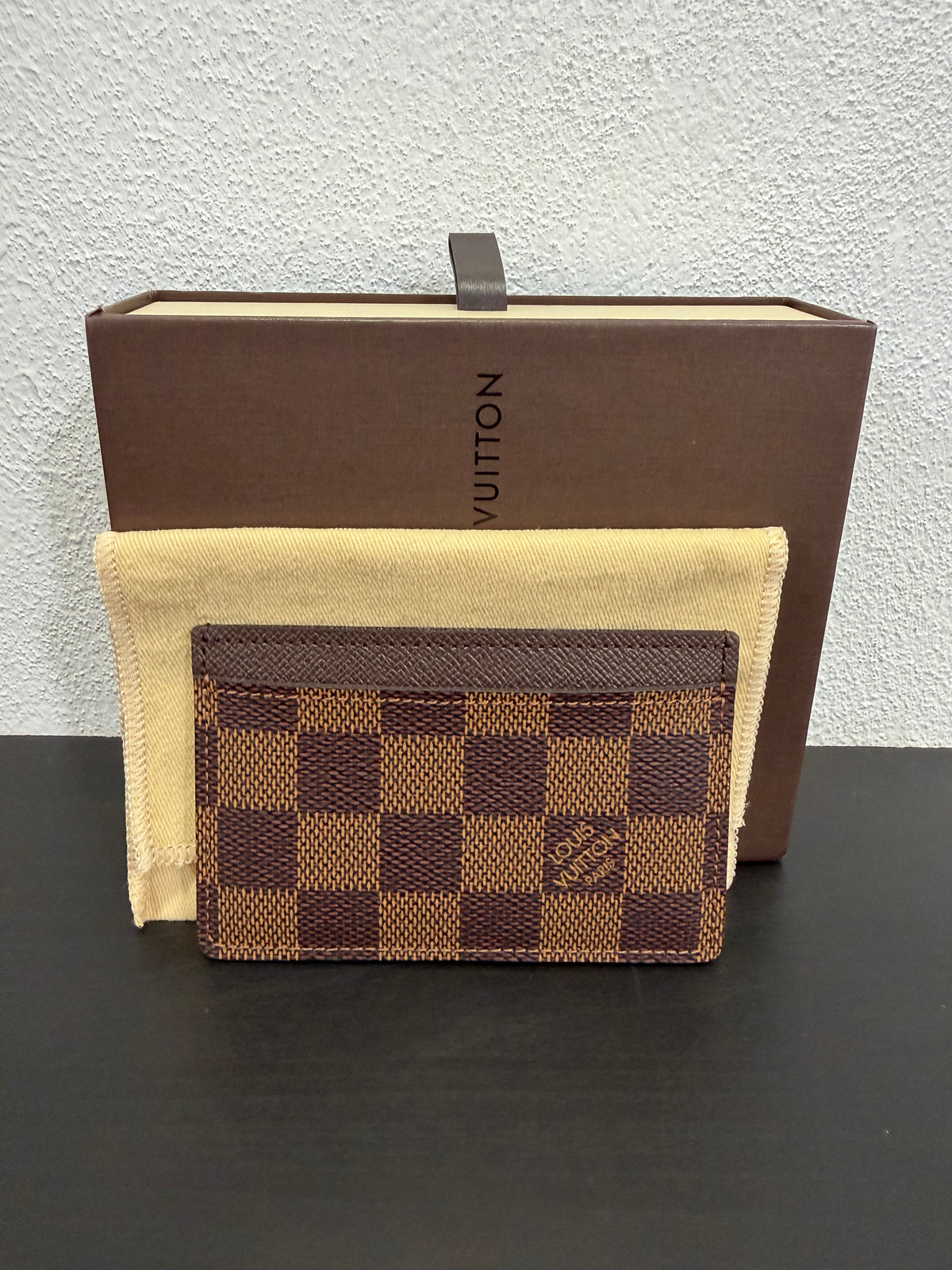 Louis Vuitton Porta carte Damier ebene