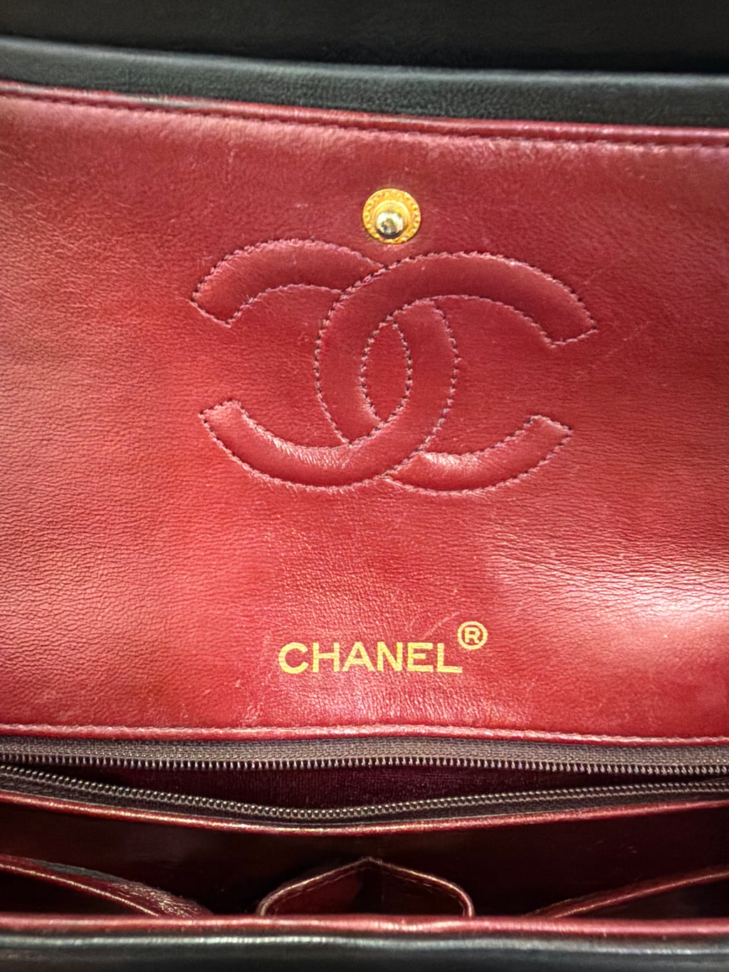 Chanel Double Flap Timeless Vintage