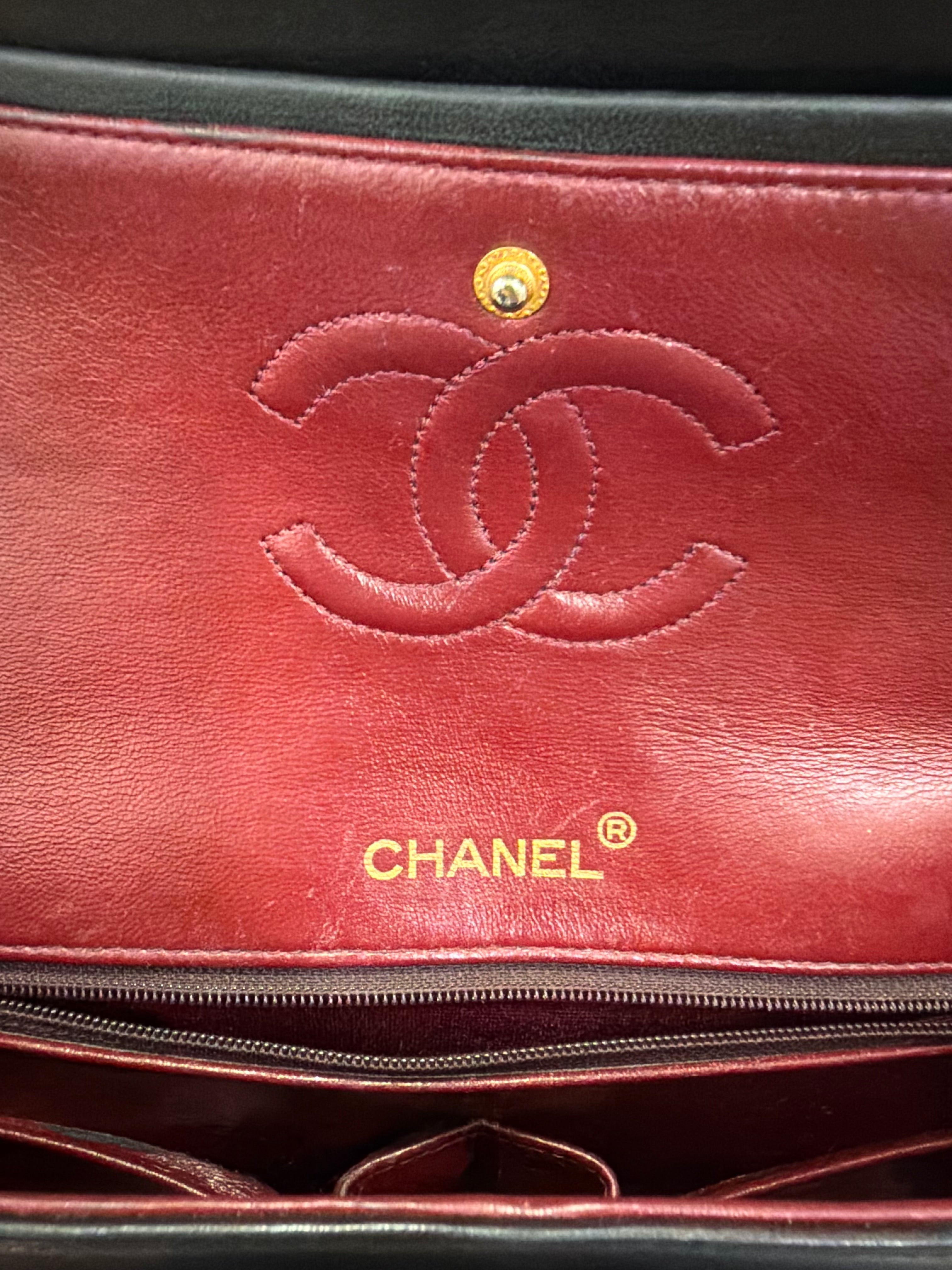 Chanel Double Flap Timeless Vintage