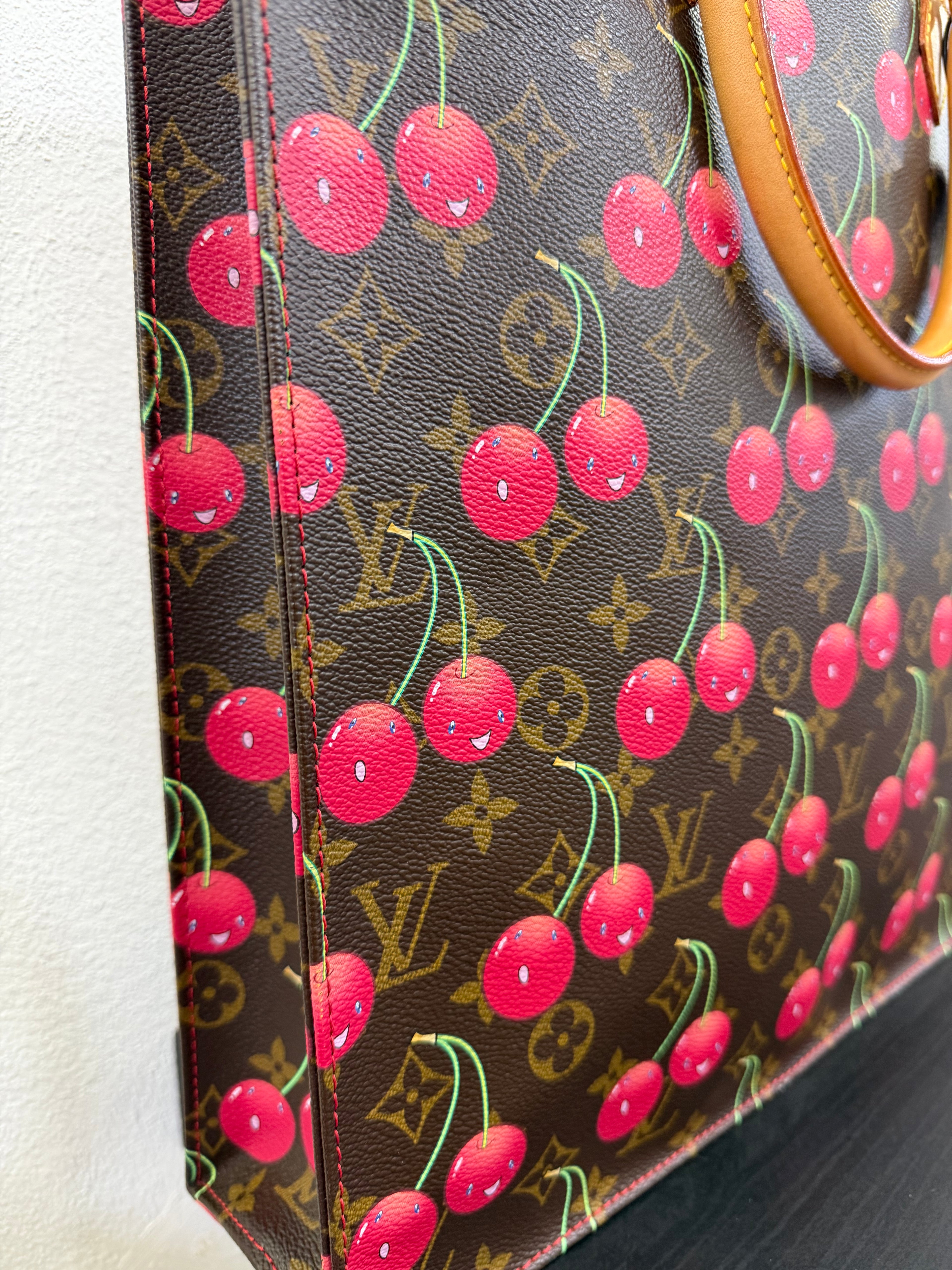 Louis Vuitton Sac Plat Cherry X Murakami