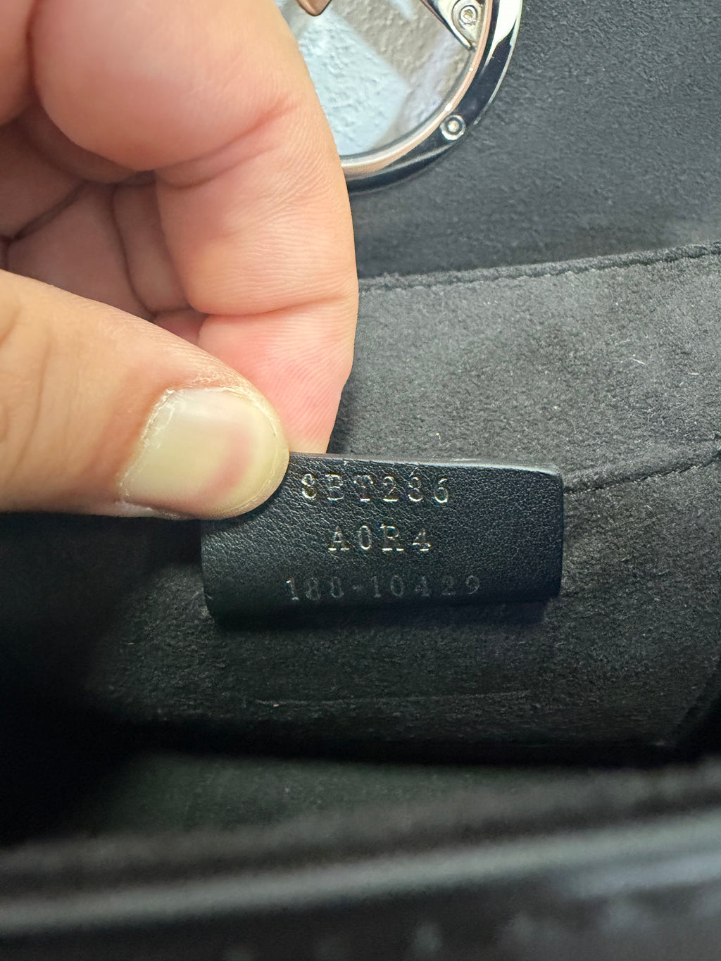 Fendi Kan I in pelle nera e velluto FF