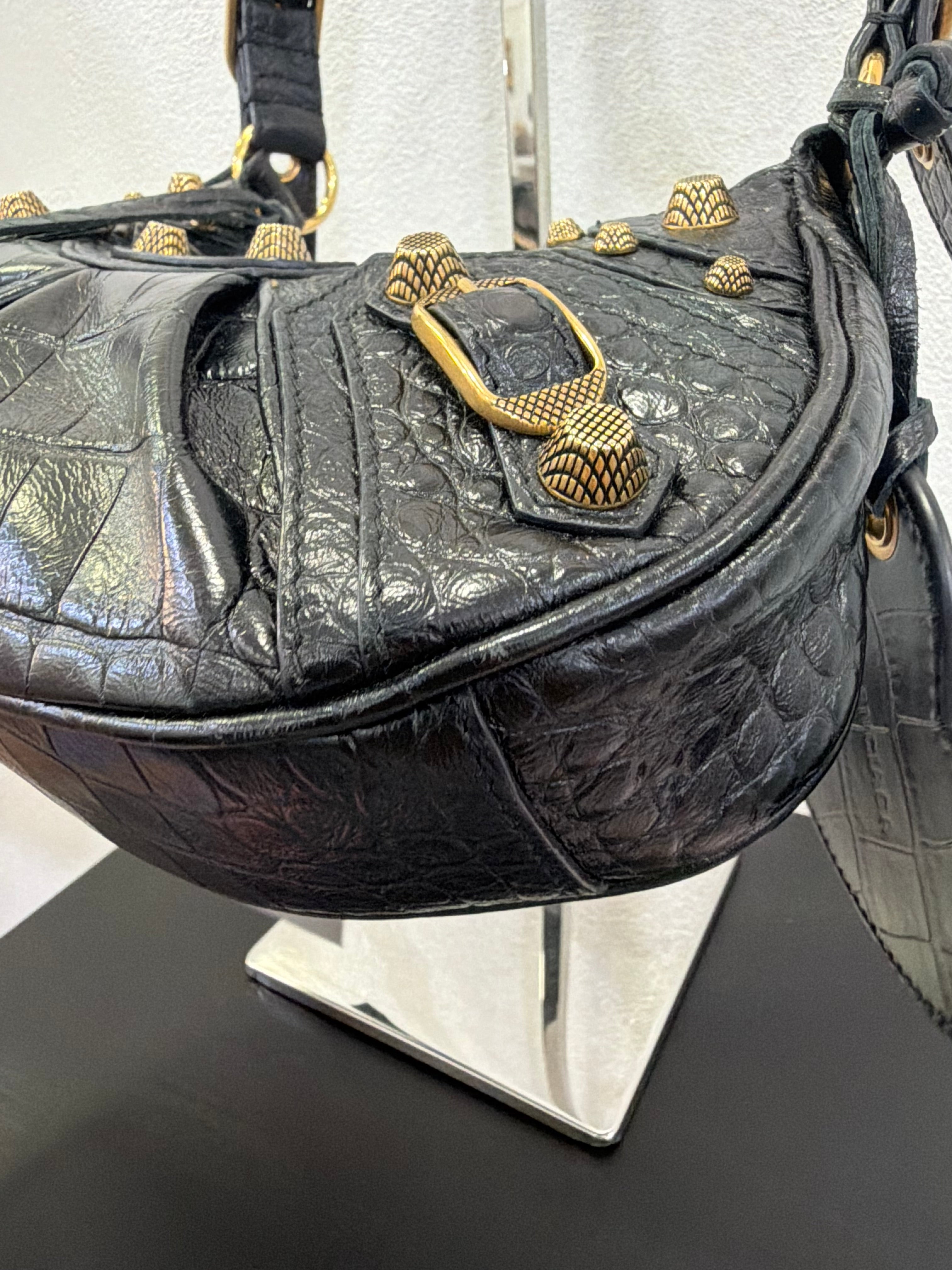 Balenciaga Le cagole XS nero Cocco
