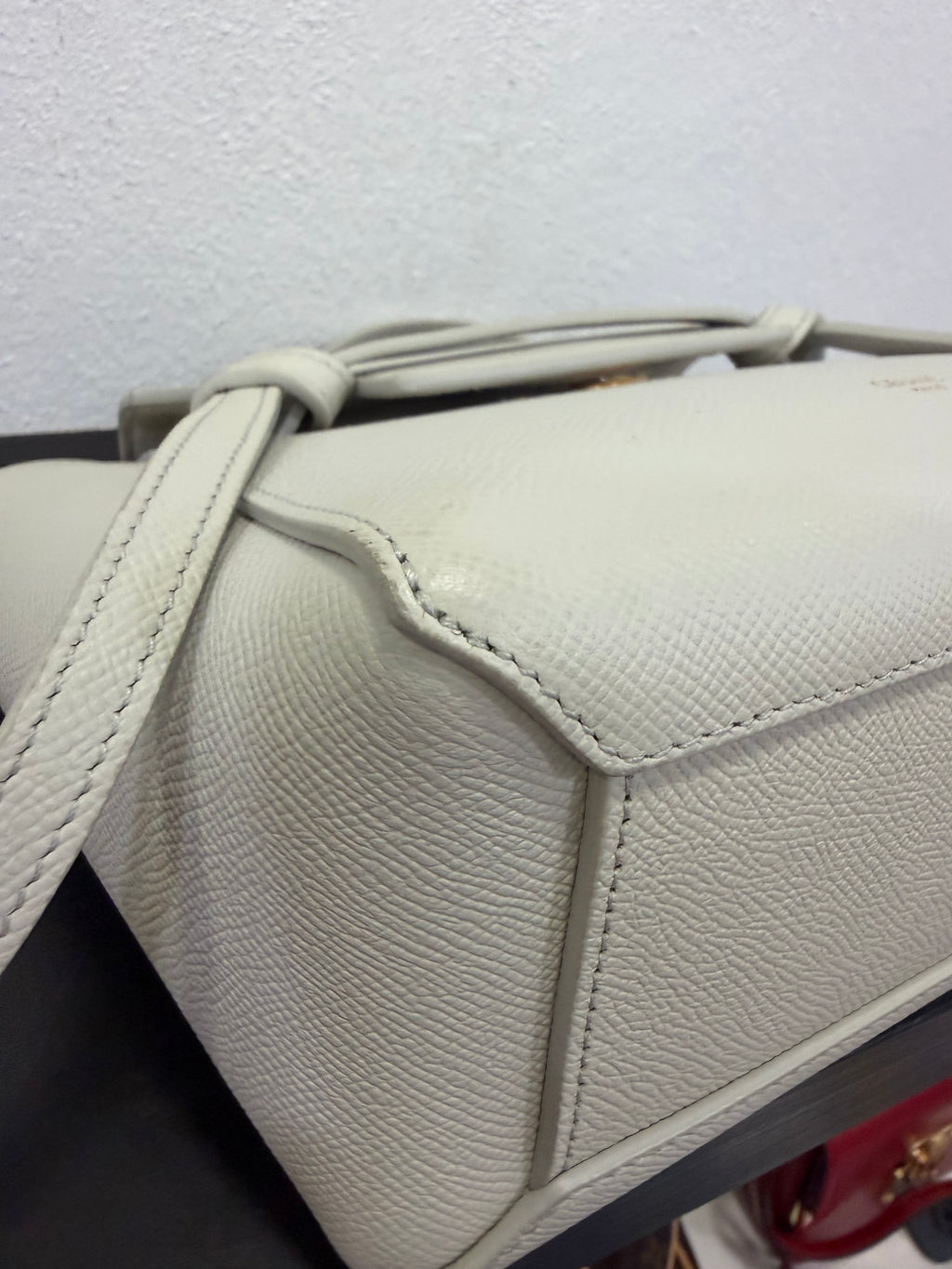 Celine Belt Bag Mini in pelle granulata