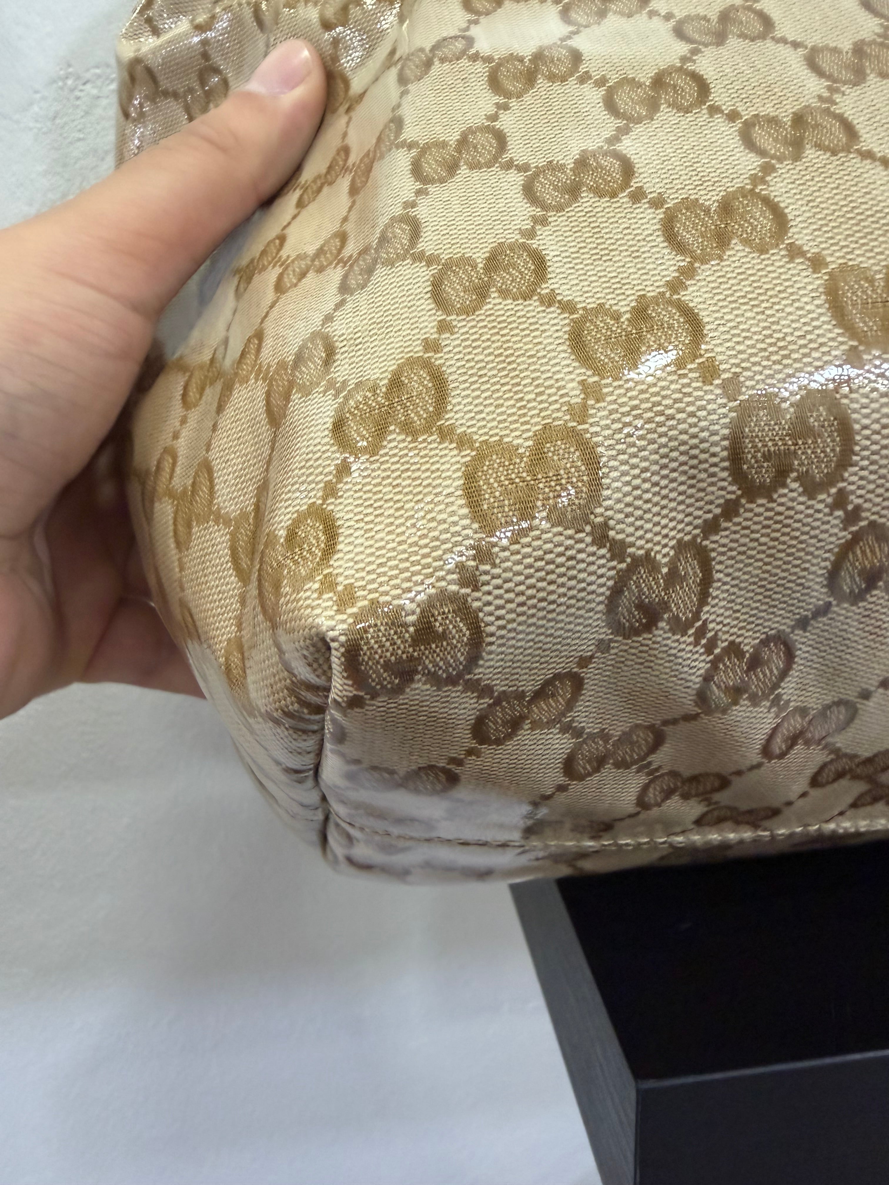 Gucci Giglio Grande Tela GG lucida