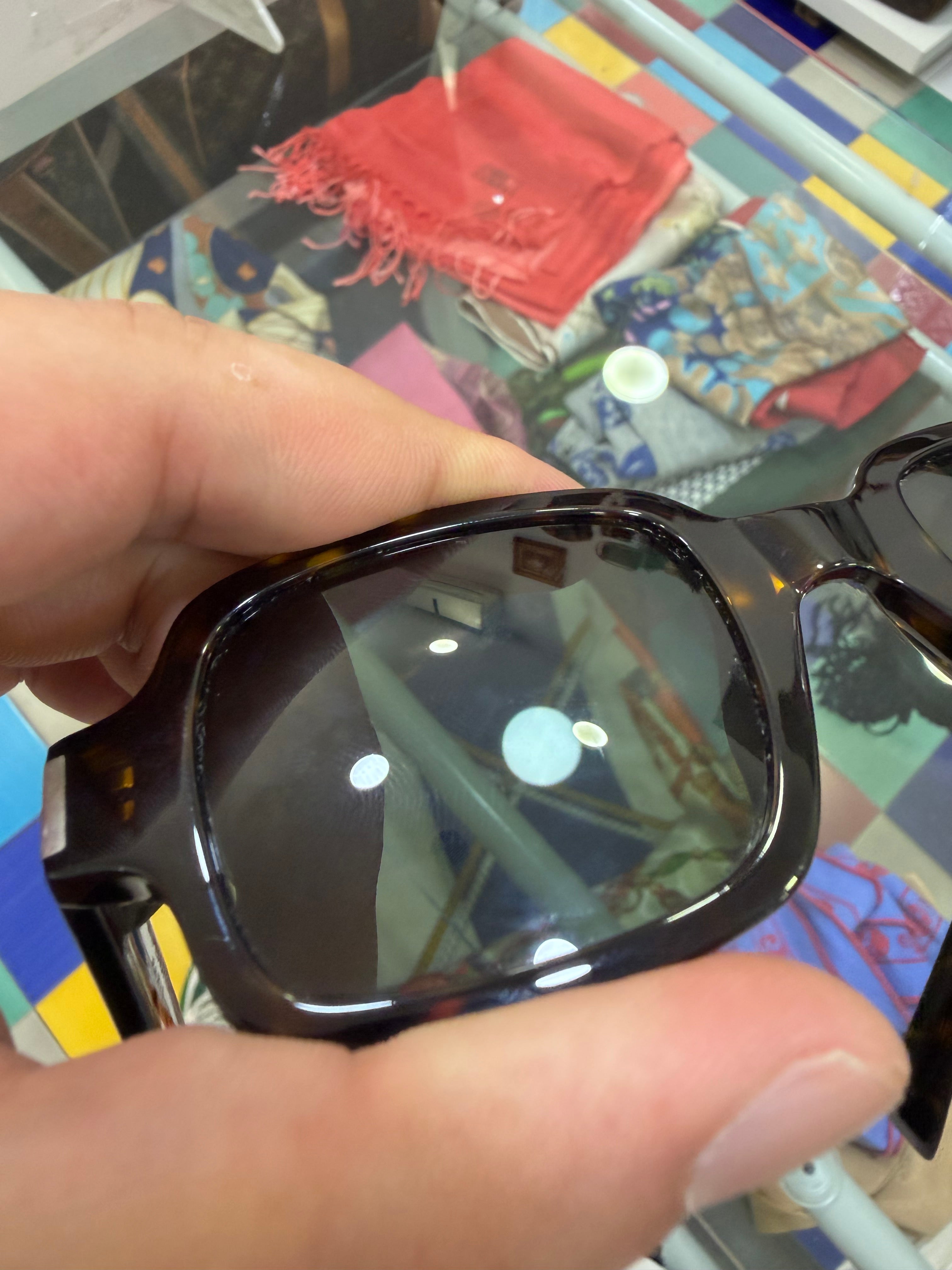 Saint Laurent lenti da sole tartarugato